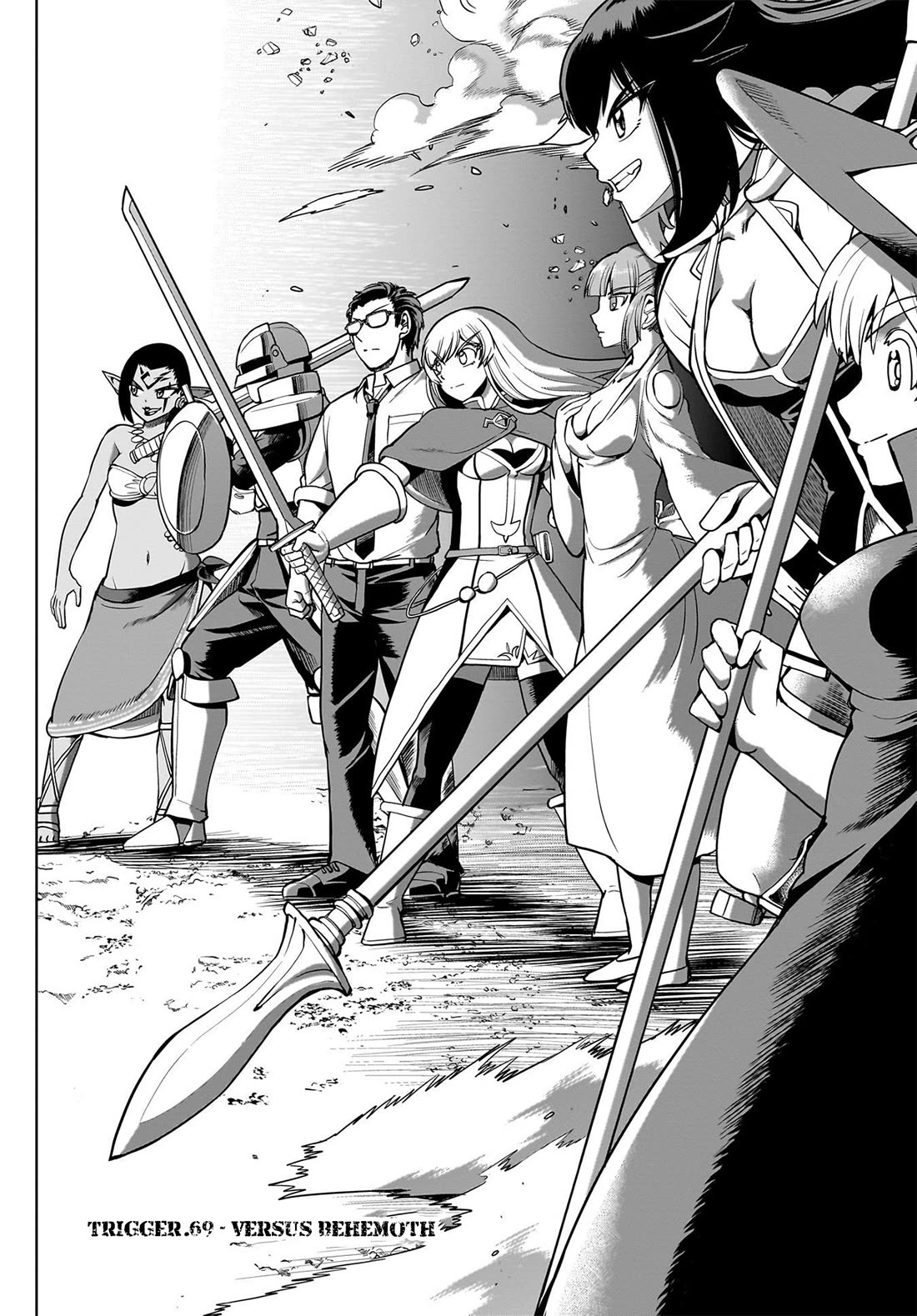 The Gunner's Life of a Middle-aged Man Summoned to Another World and Armed With a Rifle chapter 69 page 3