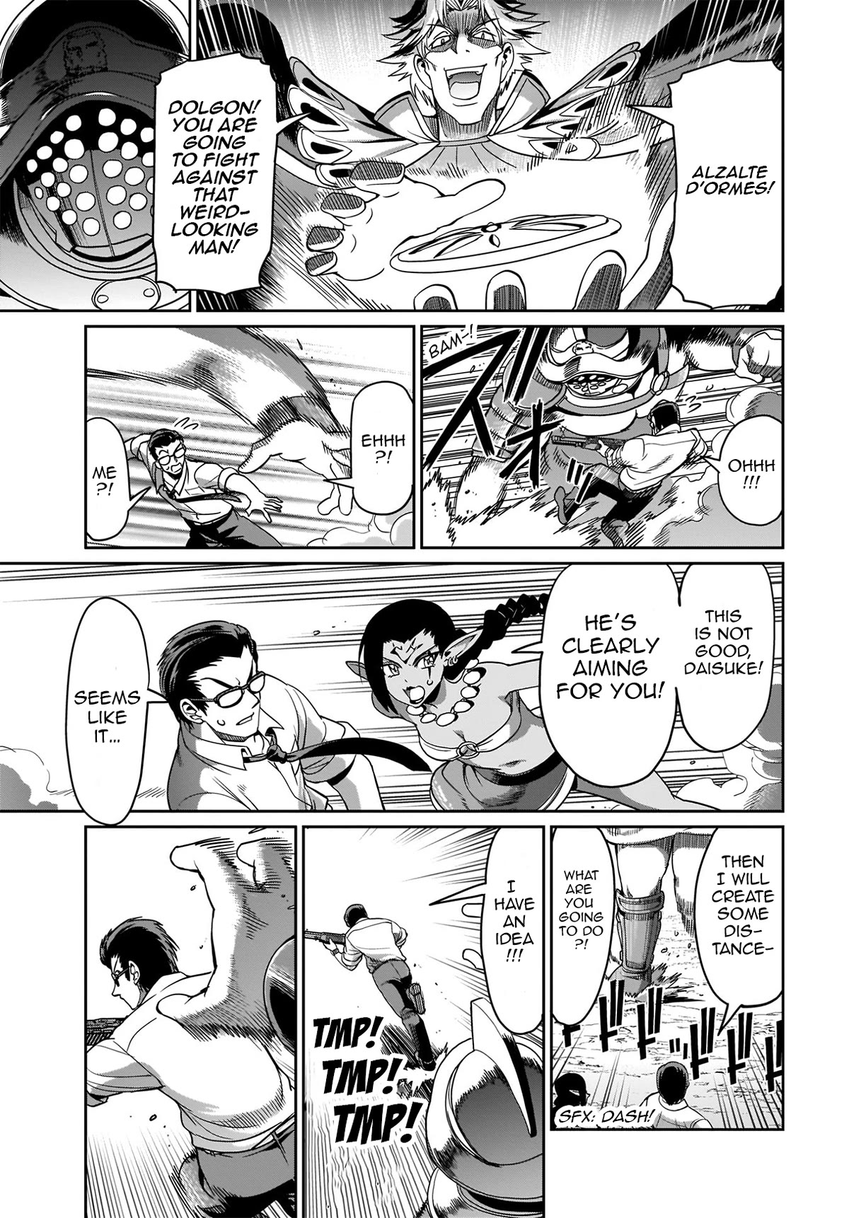 The Gunner's Life of a Middle-aged Man Summoned to Another World and Armed With a Rifle chapter 7 page 10