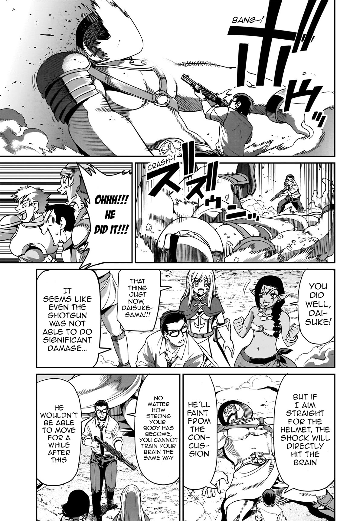 The Gunner's Life of a Middle-aged Man Summoned to Another World and Armed With a Rifle chapter 7 page 12