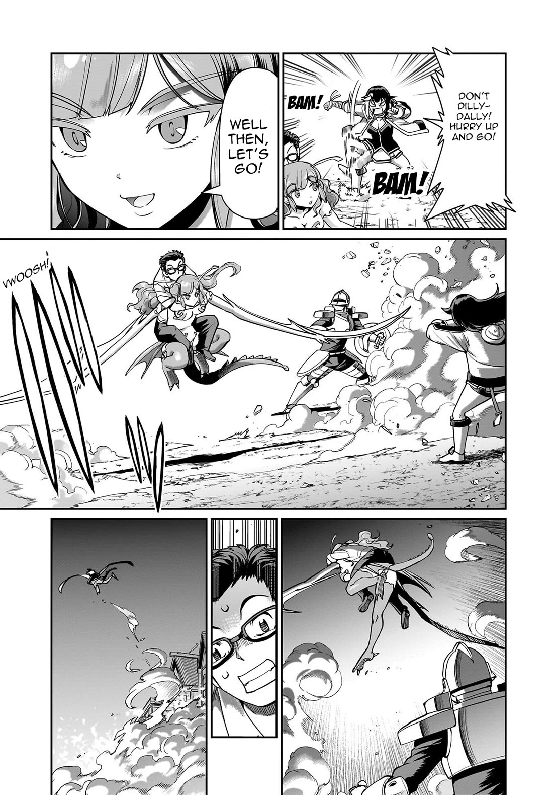 The Gunner's Life of a Middle-aged Man Summoned to Another World and Armed With a Rifle chapter 70 page 6
