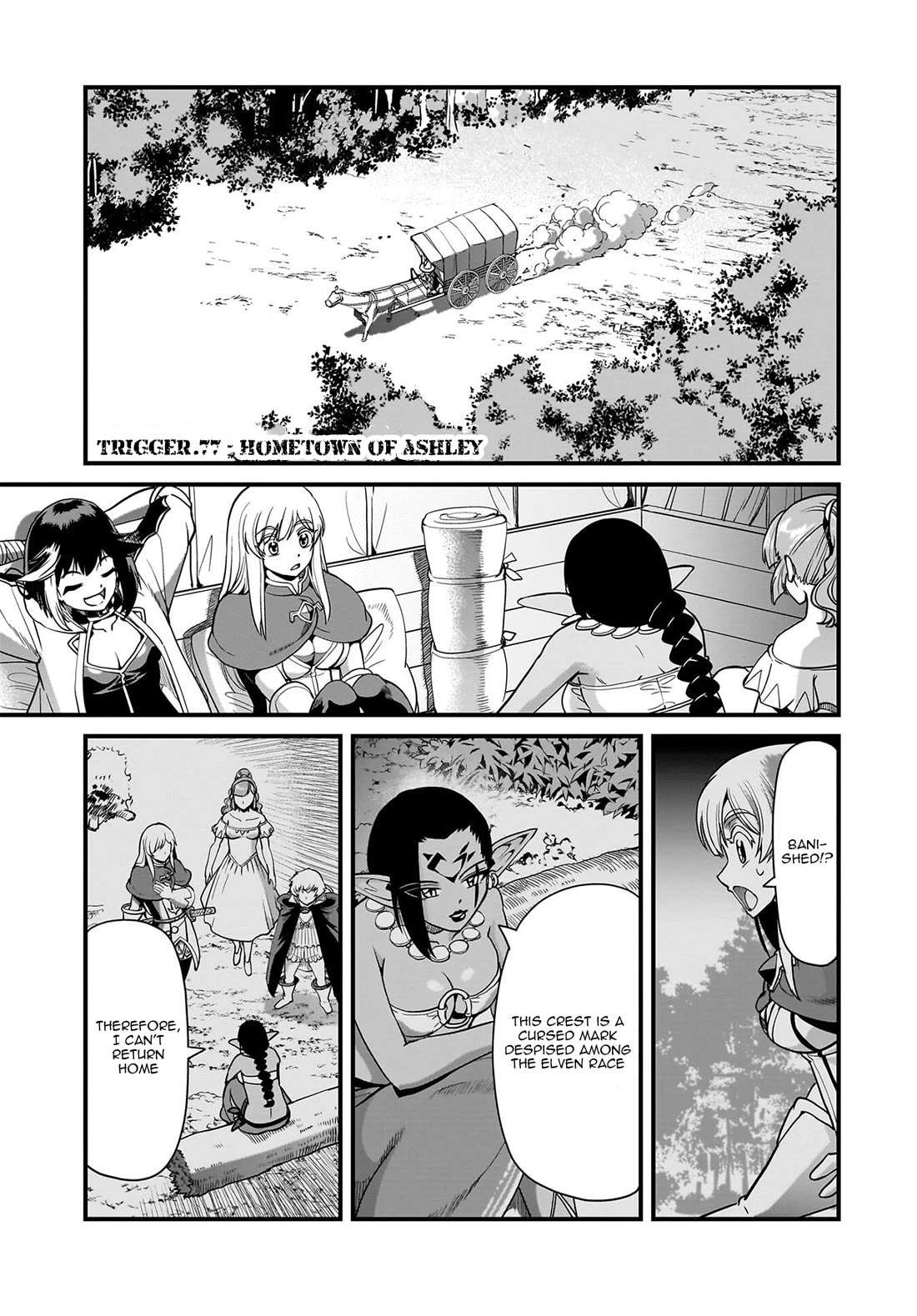 The Gunner's Life of a Middle-aged Man Summoned to Another World and Armed With a Rifle chapter 77 page 2
