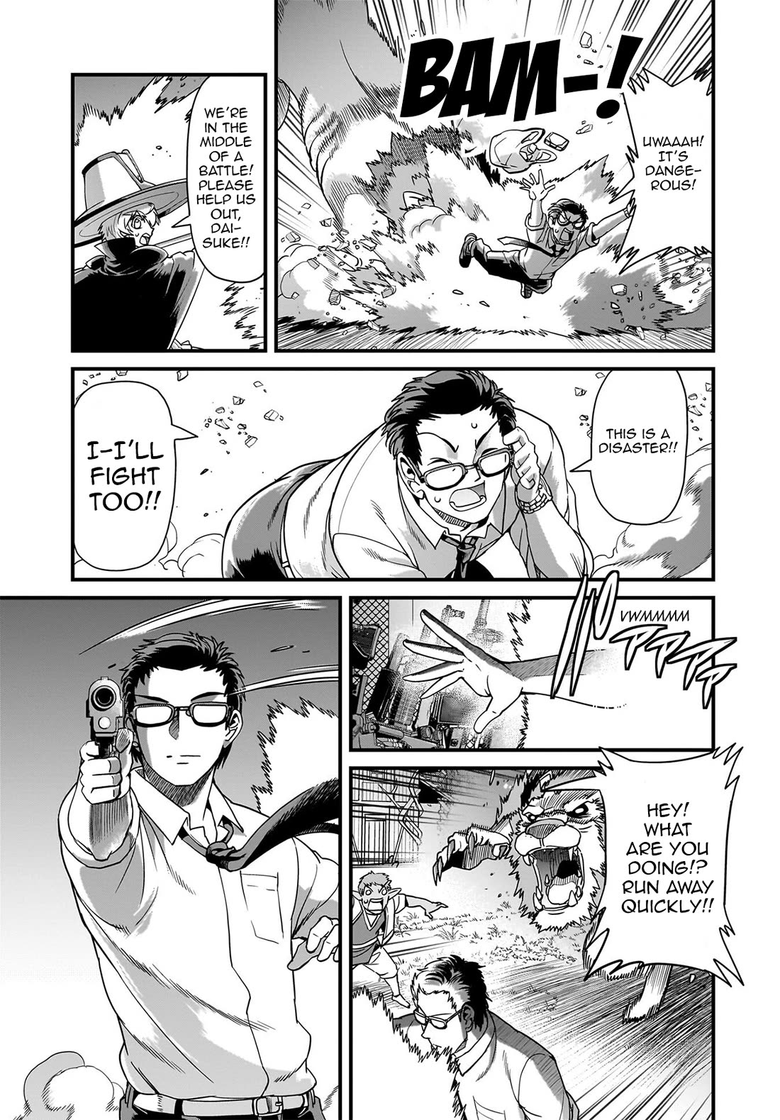 The Gunner's Life of a Middle-aged Man Summoned to Another World and Armed With a Rifle chapter 78 page 12