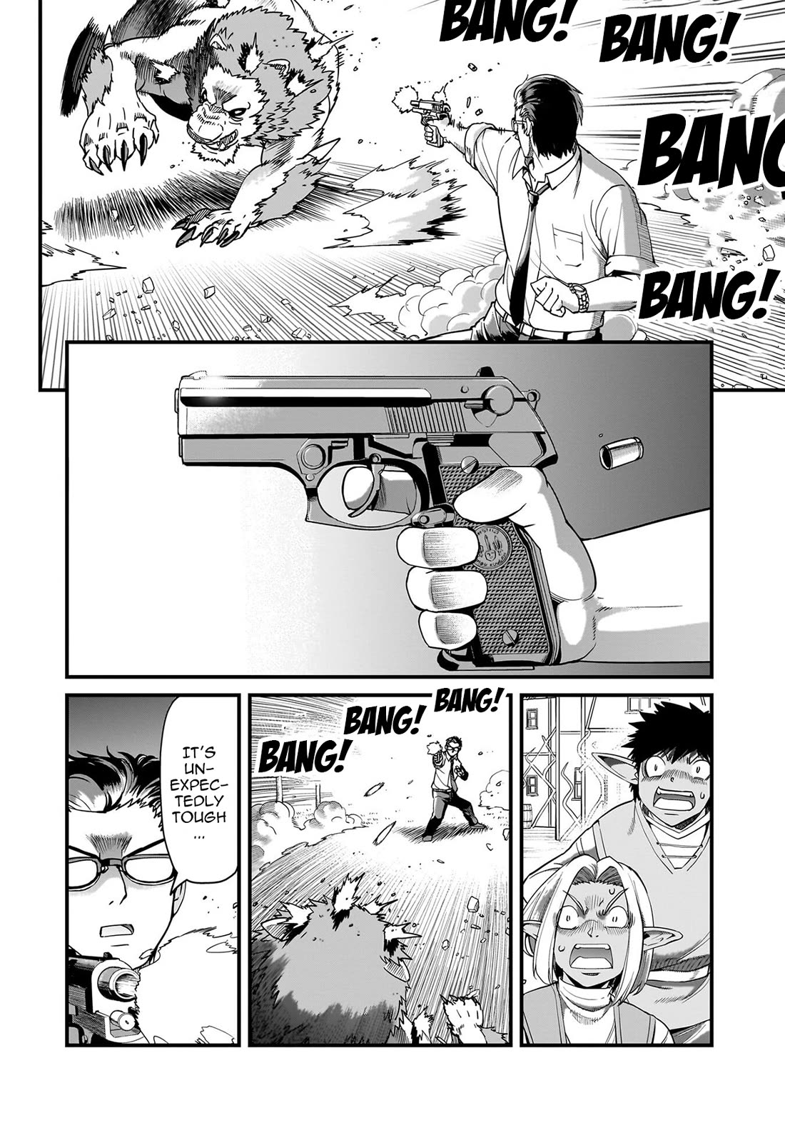 The Gunner's Life of a Middle-aged Man Summoned to Another World and Armed With a Rifle chapter 78 page 13
