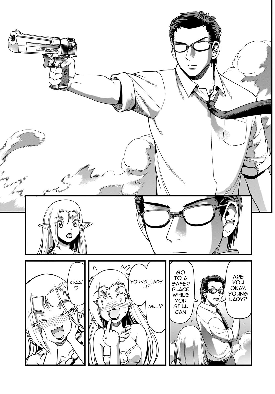 The Gunner's Life of a Middle-aged Man Summoned to Another World and Armed With a Rifle chapter 78 page 18