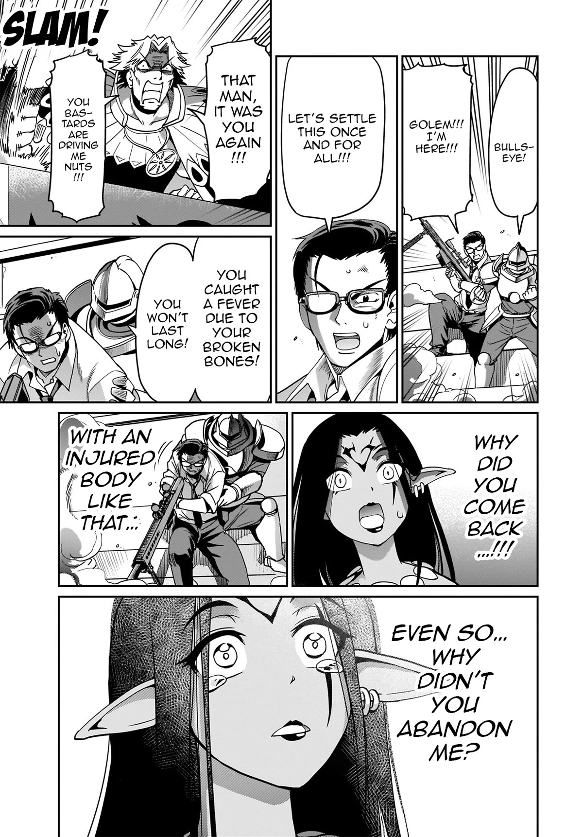 The Gunner's Life of a Middle-aged Man Summoned to Another World and Armed With a Rifle chapter 9 page 14