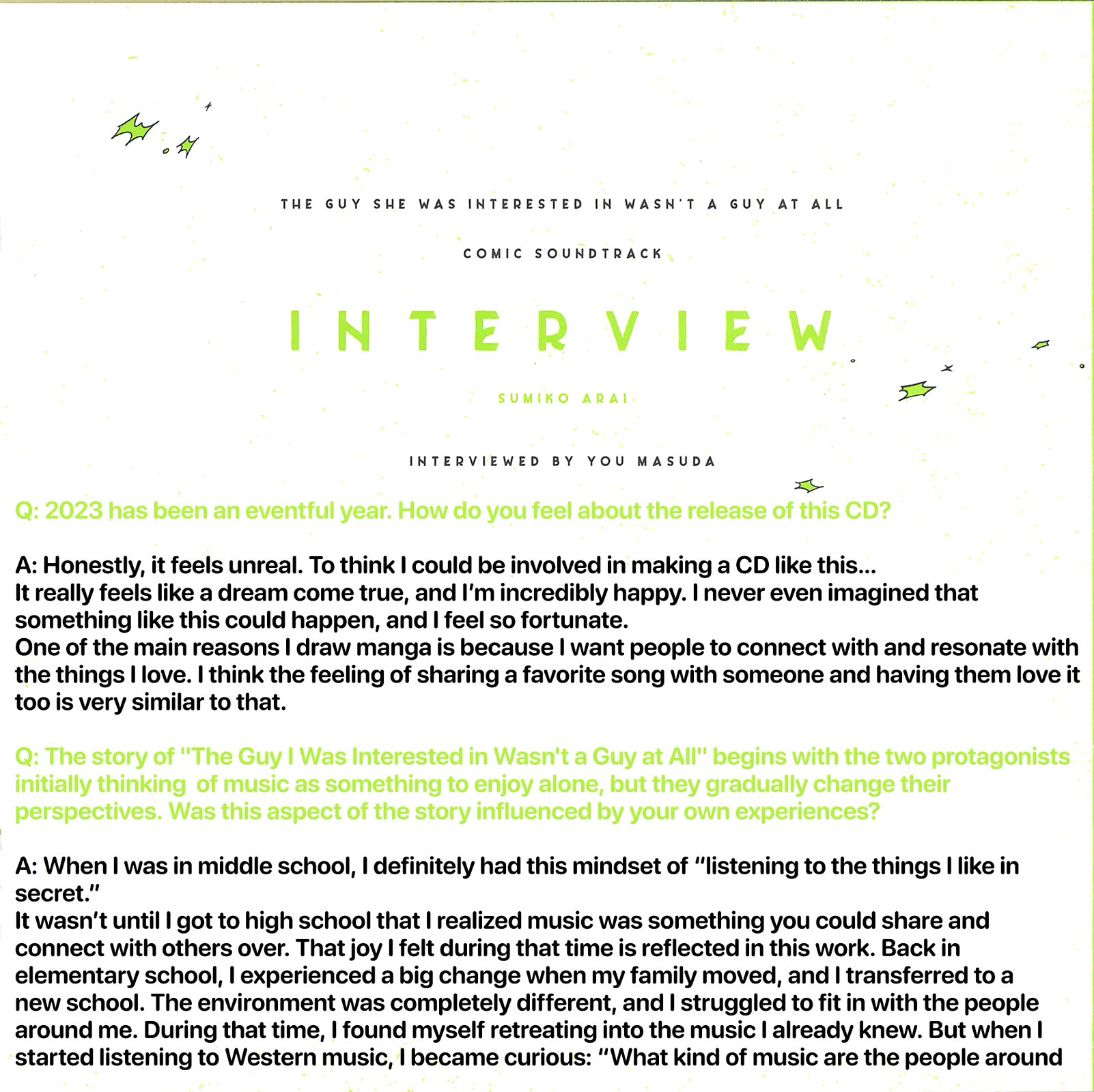 The Guy She Was Interested in Wasn't a Guy at All chapter 113.5 page 6