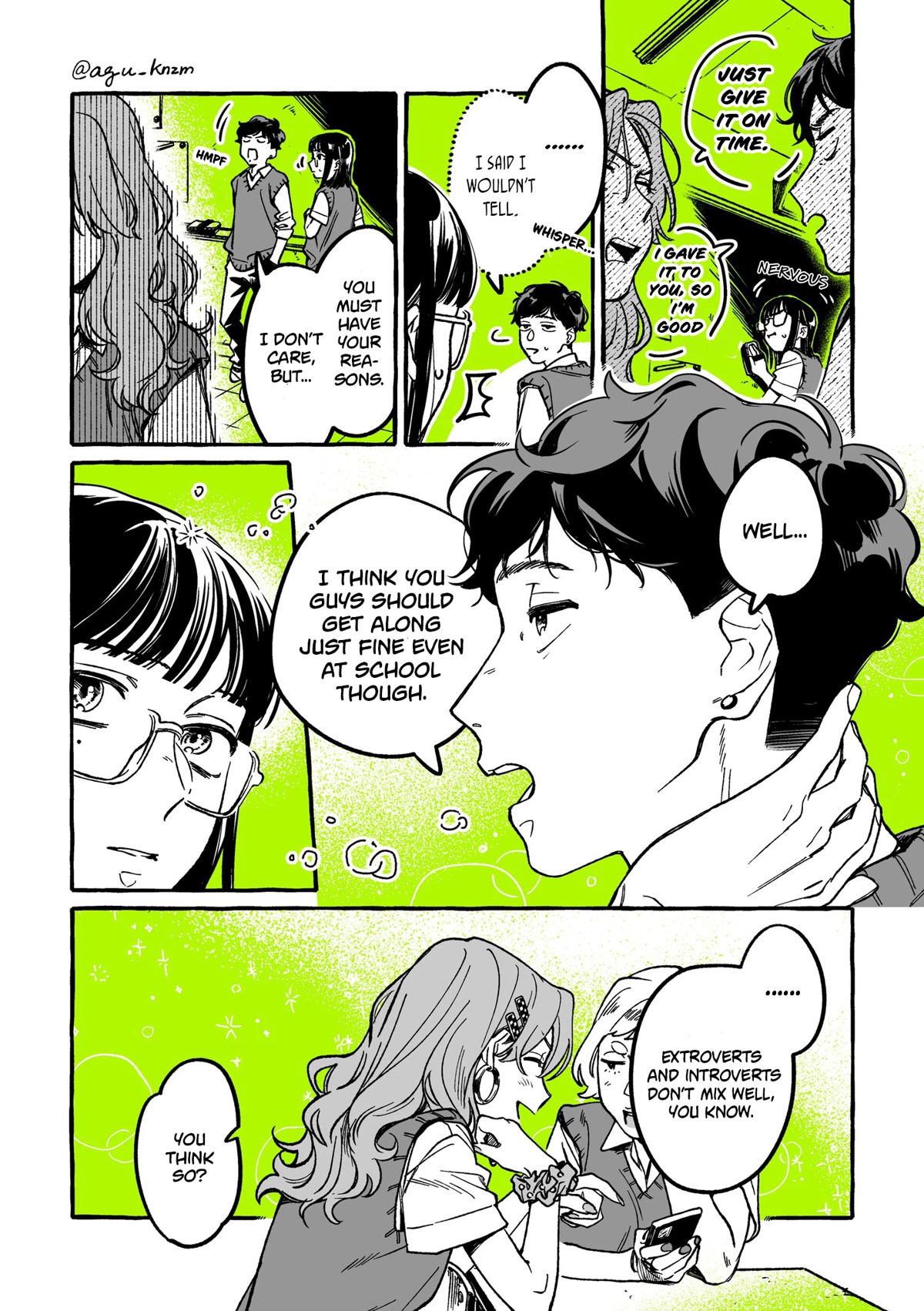 The Guy She Was Interested in Wasn't a Guy at All chapter 15 page 4