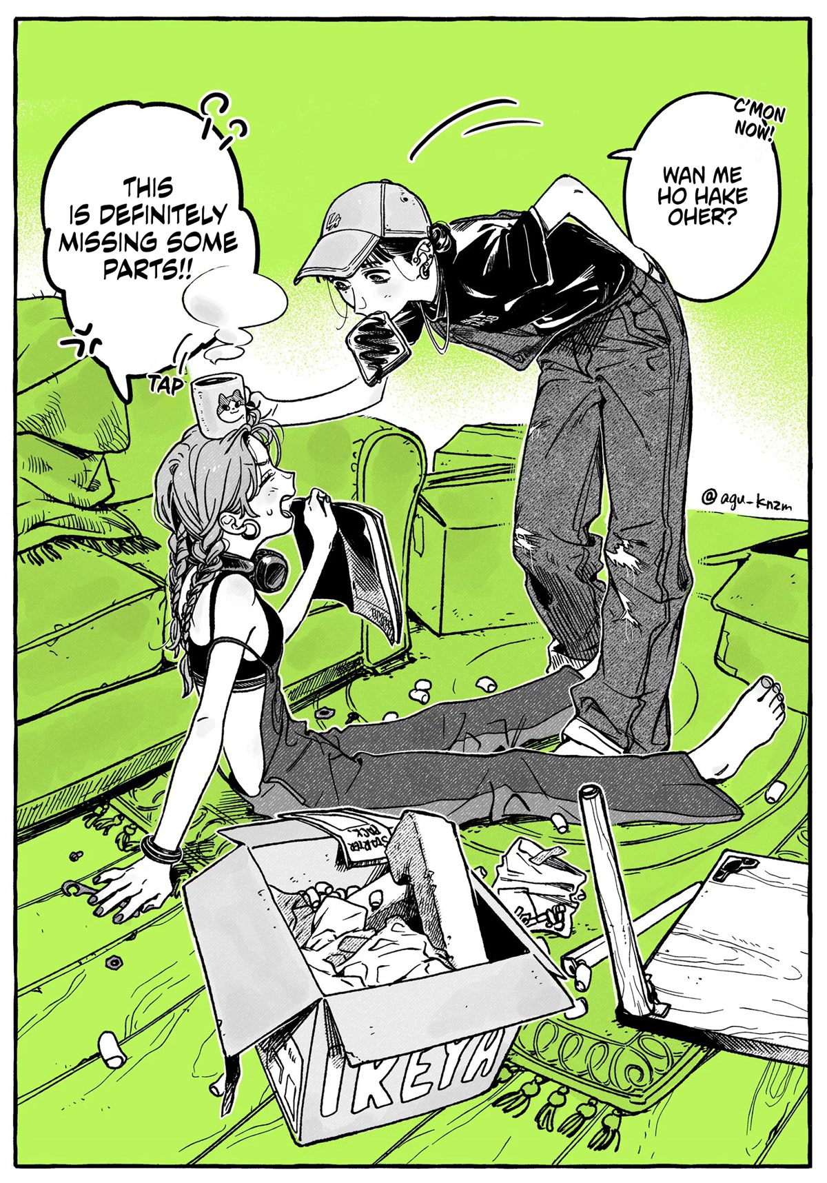 The Guy She Was Interested in Wasn't a Guy at All chapter 22.1 page 1