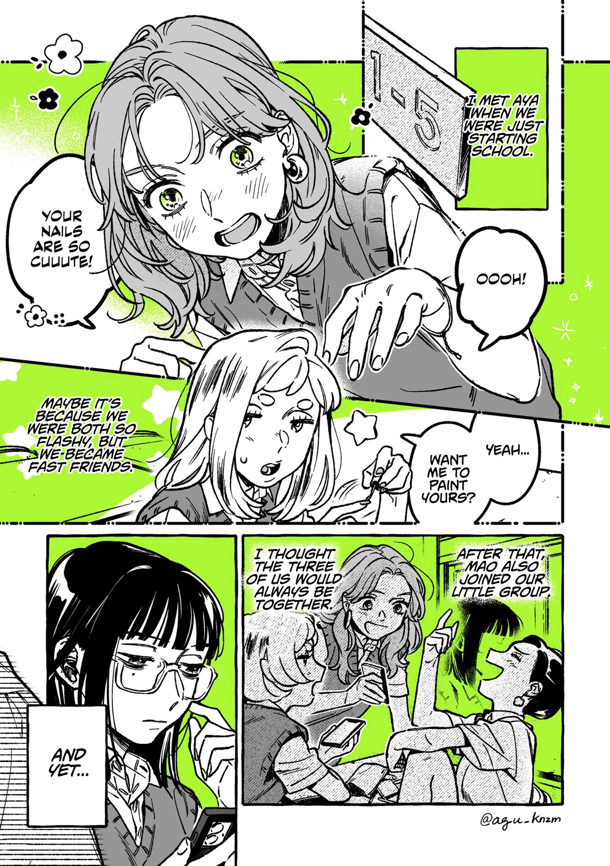 The Guy She Was Interested in Wasn't a Guy at All chapter 35 page 1