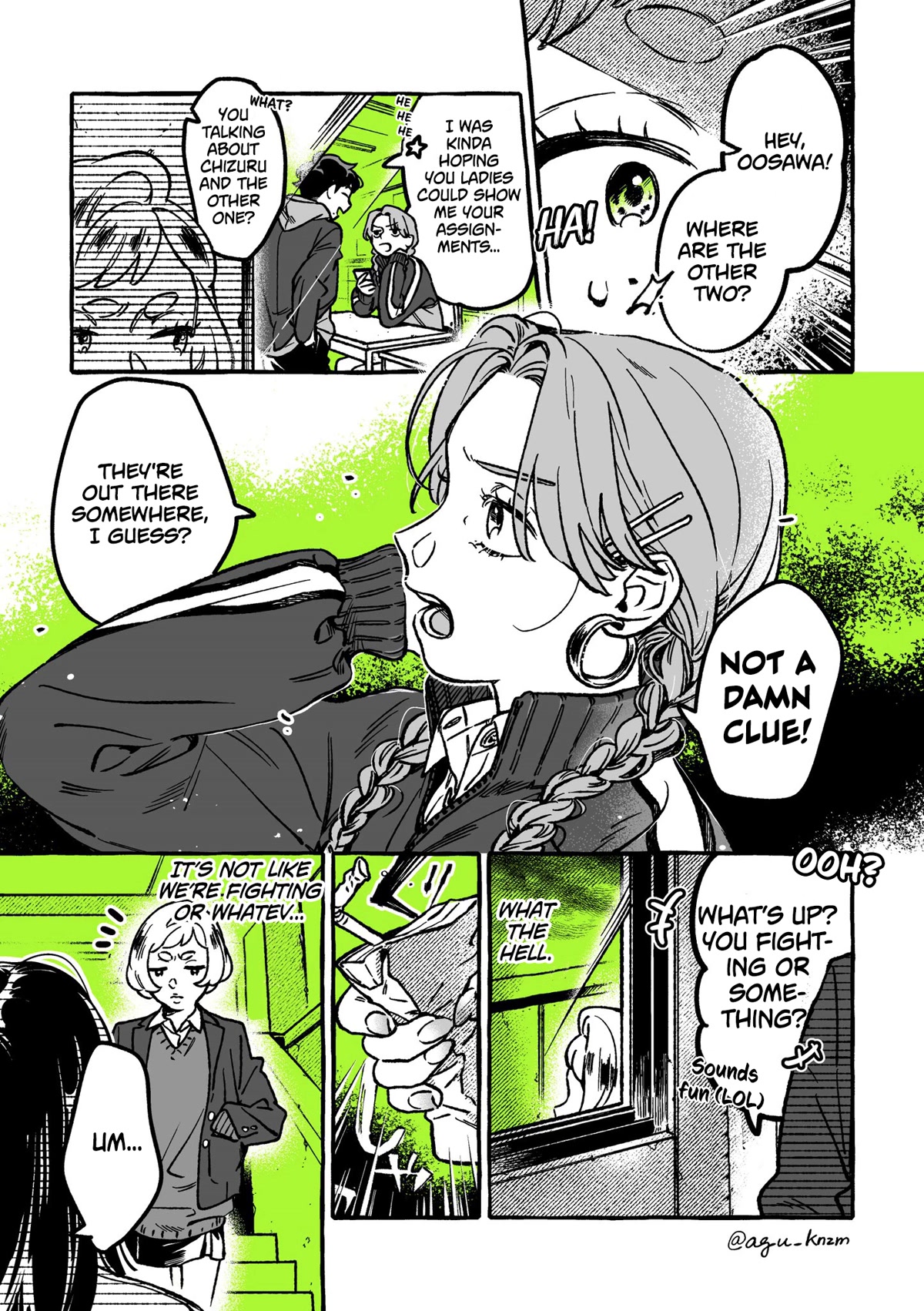 The Guy She Was Interested in Wasn't a Guy at All chapter 35 page 3