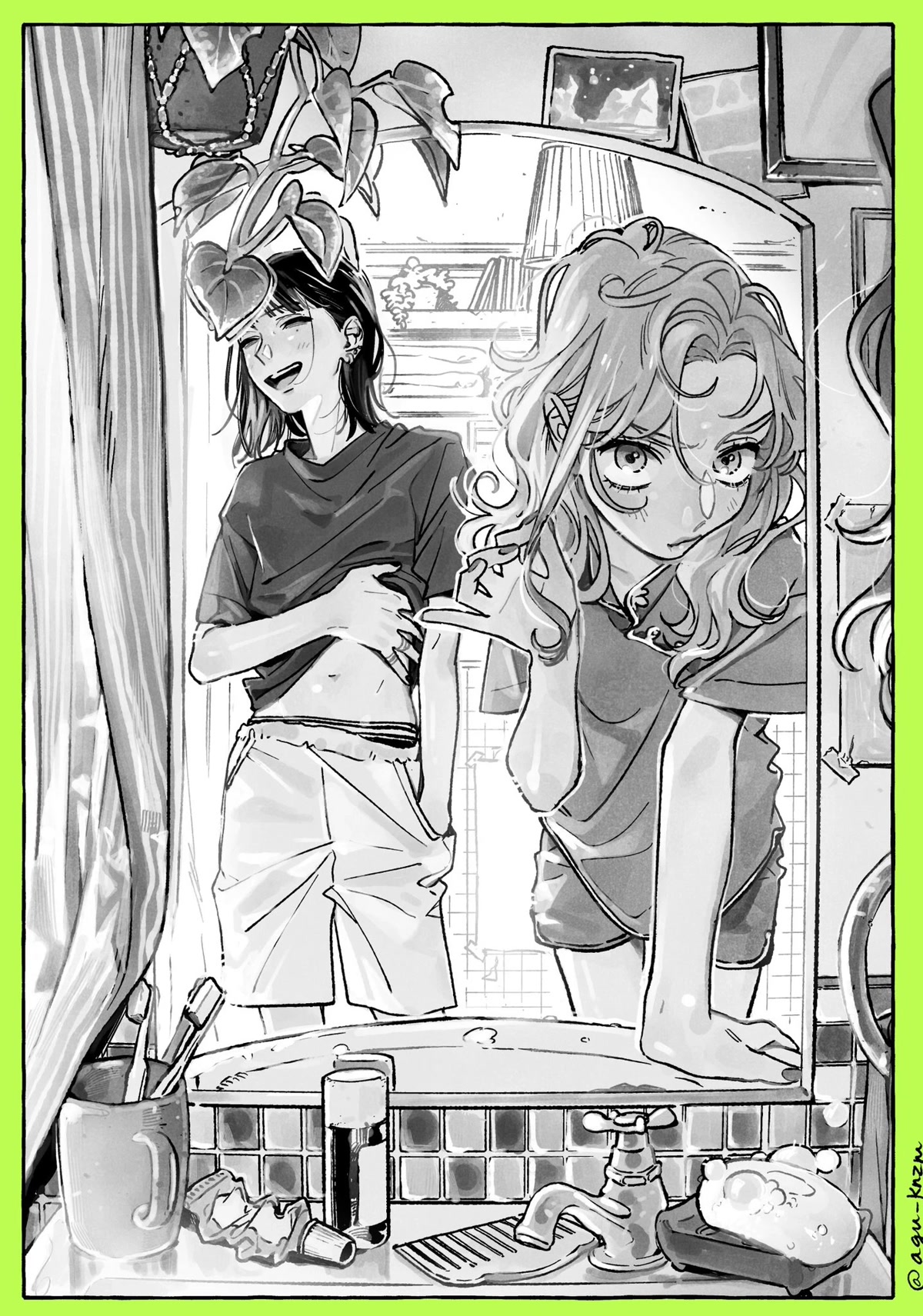 The Guy She Was Interested in Wasn't a Guy at All chapter 45.1 page 1