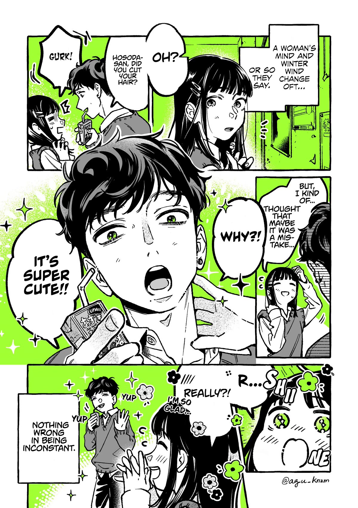 The Guy She Was Interested in Wasn't a Guy at All chapter 47 page 1