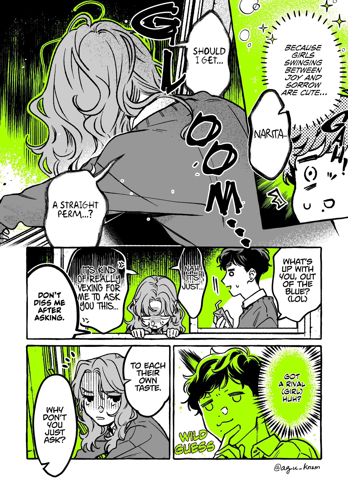 The Guy She Was Interested in Wasn't a Guy at All chapter 47 page 2