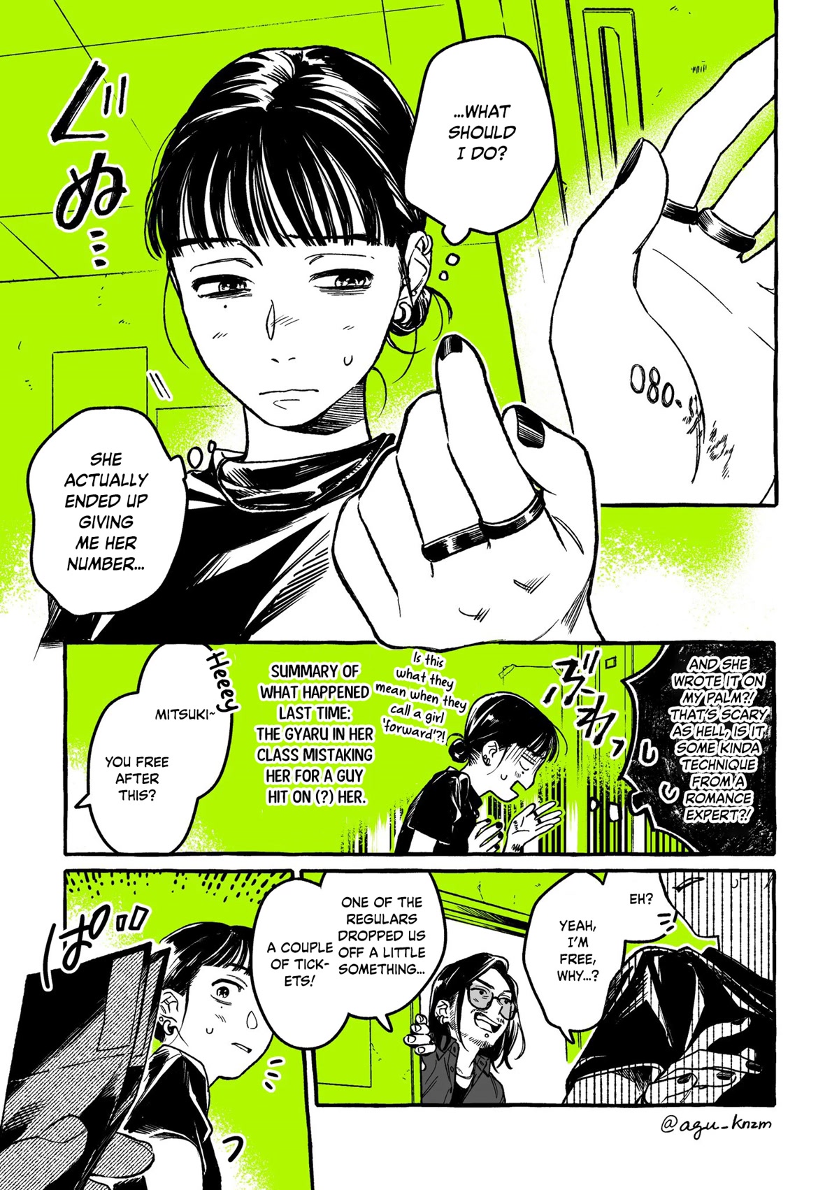 The Guy She Was Interested in Wasn't a Guy at All chapter 6 page 1