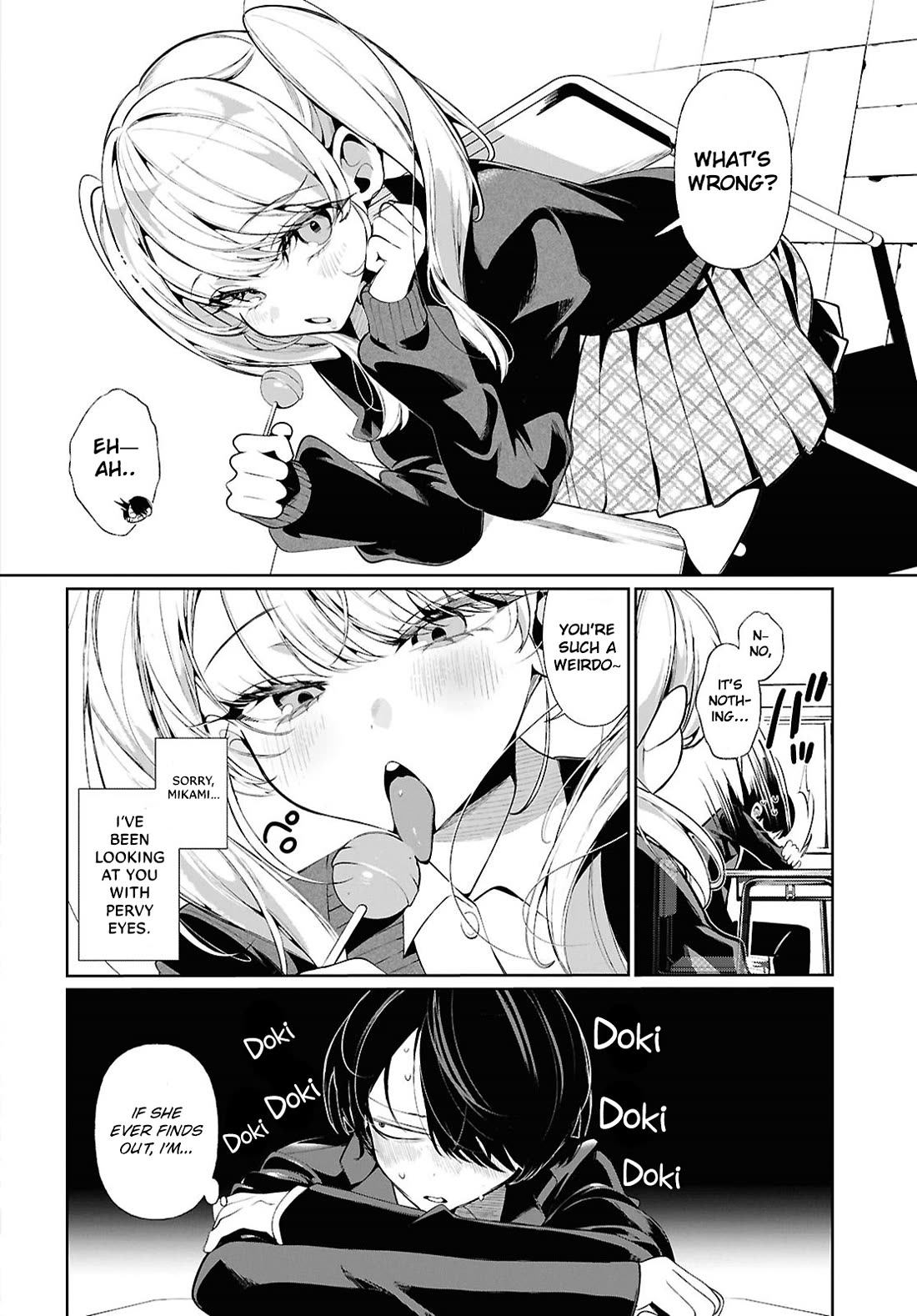 The Gyaru with Cravings Next to Me chapter 1 page 6