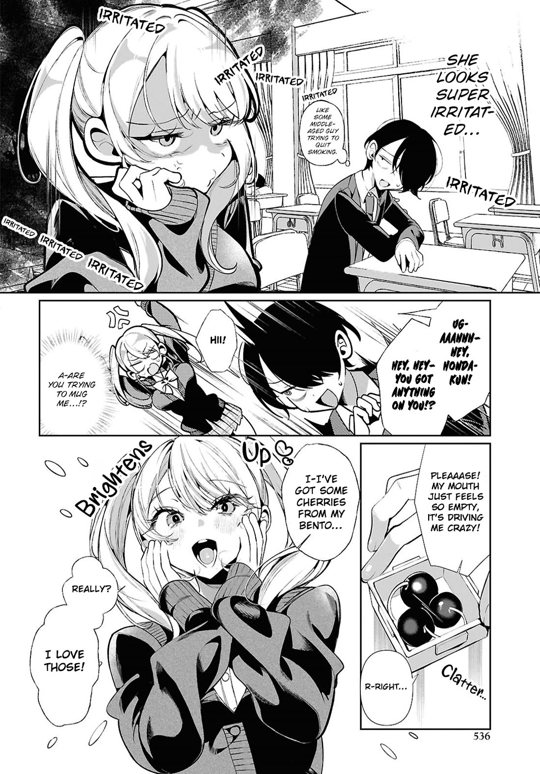 The Gyaru with Cravings Next to Me chapter 1 page 8