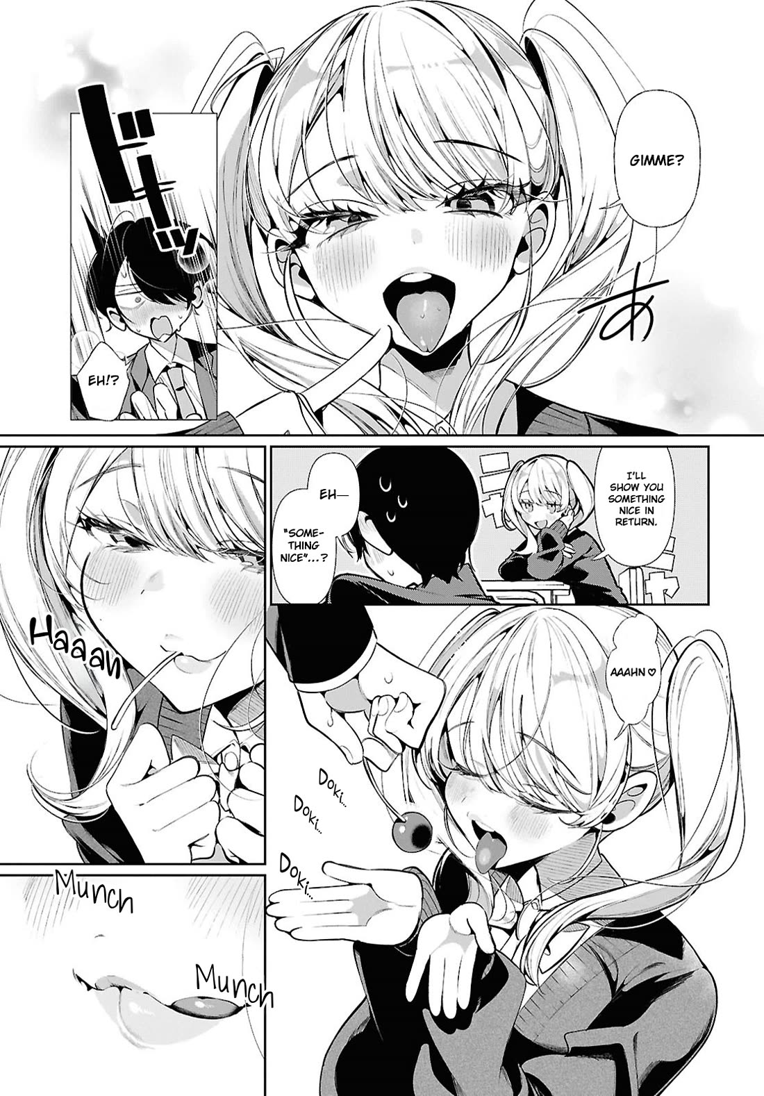 The Gyaru with Cravings Next to Me chapter 1 page 9
