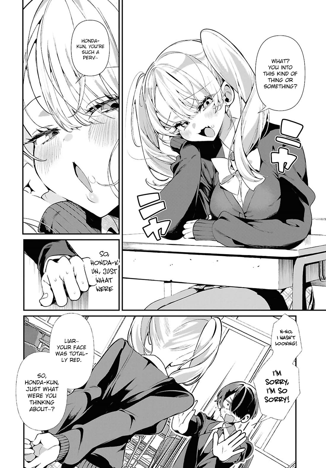 The Gyaru with Cravings Next to Me chapter 2 page 10