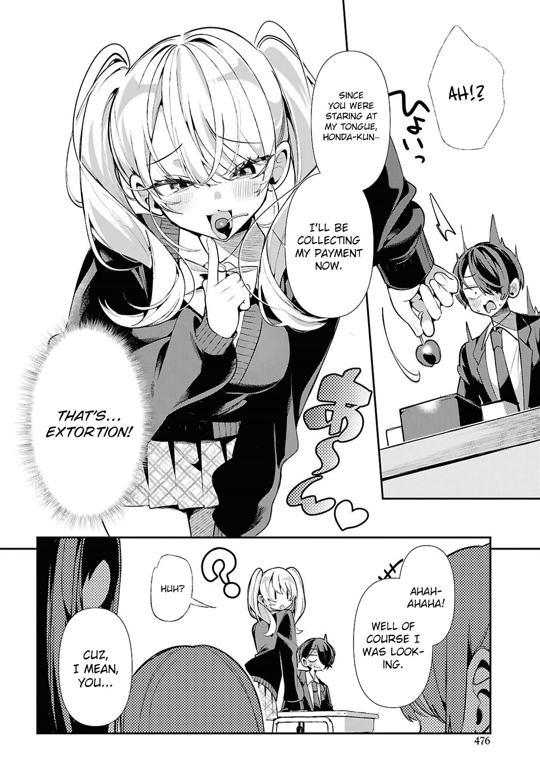 The Gyaru with Cravings Next to Me chapter 2 page 12