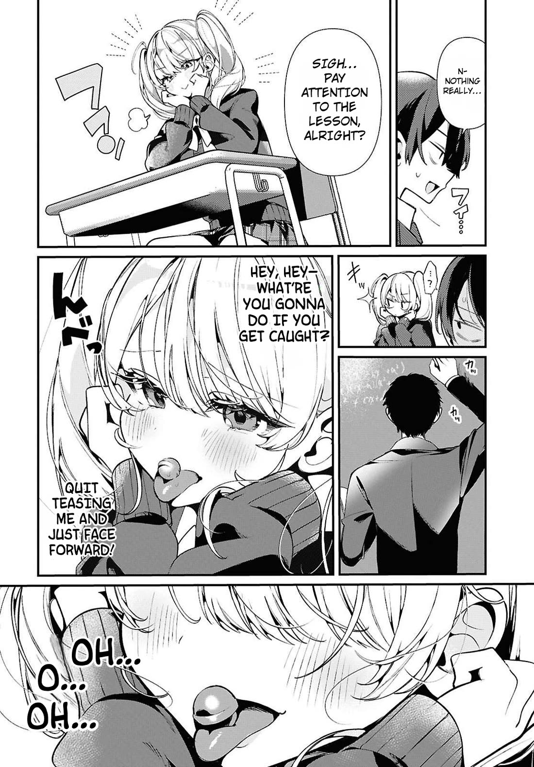 The Gyaru with Cravings Next to Me chapter 3 page 8