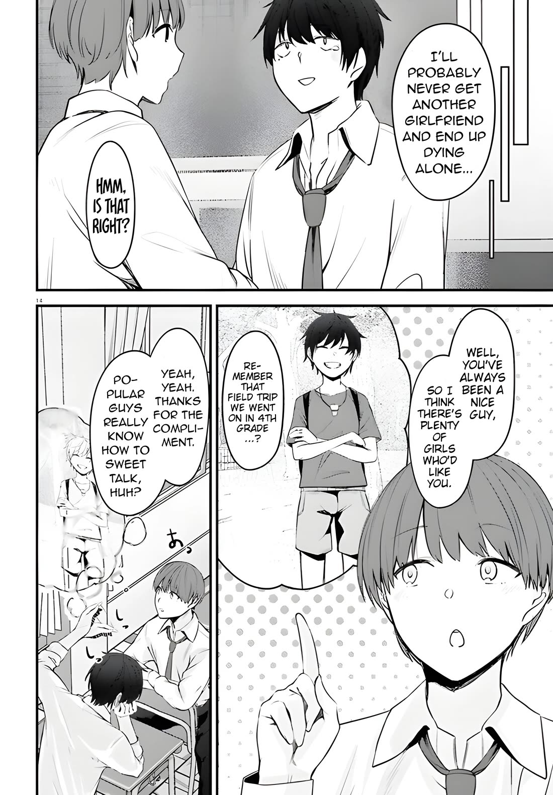 The Handsome Girl Who Stole My Girlfriend Seems to Be After Me Now chapter 1 page 13
