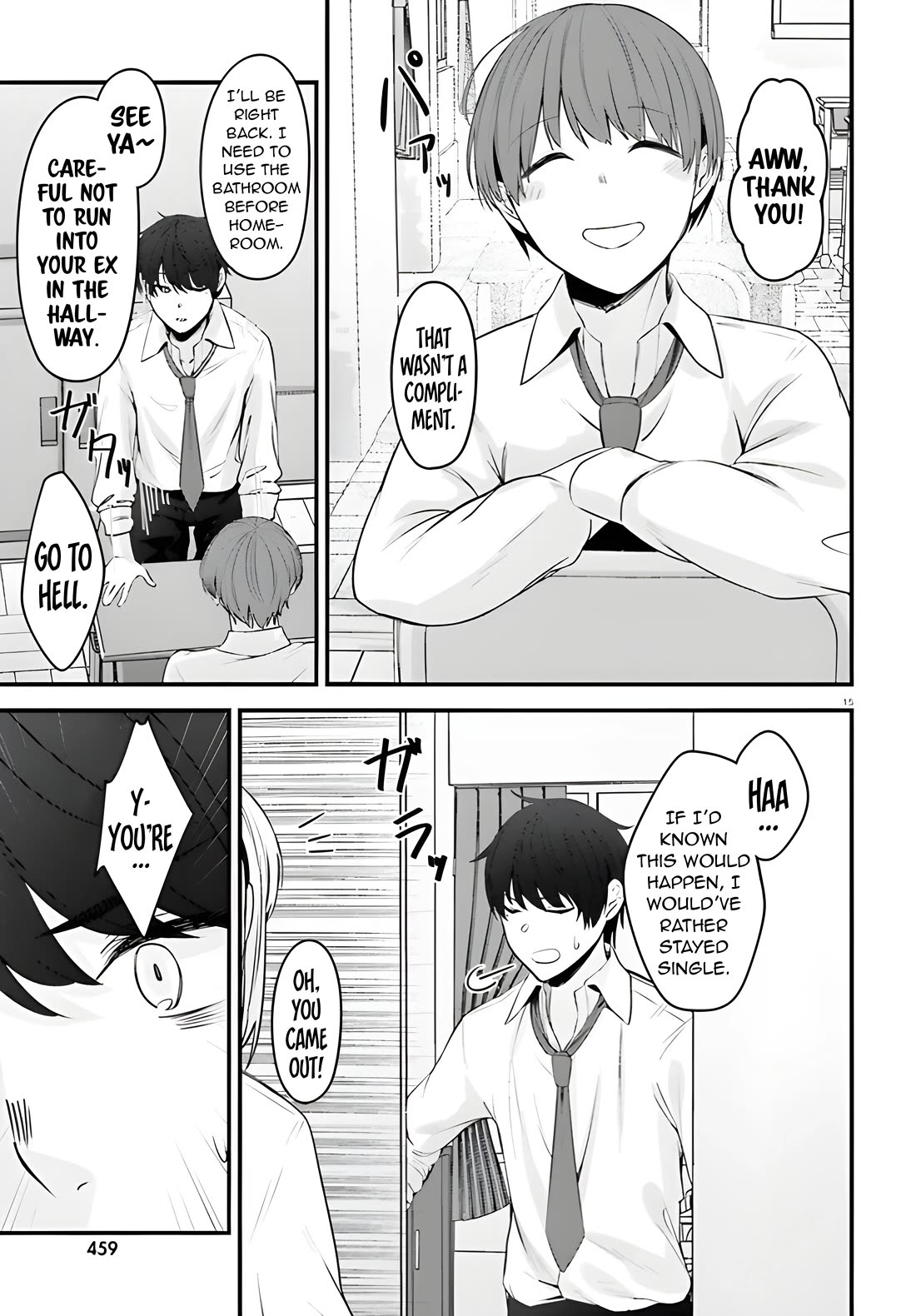 The Handsome Girl Who Stole My Girlfriend Seems to Be After Me Now chapter 1 page 14