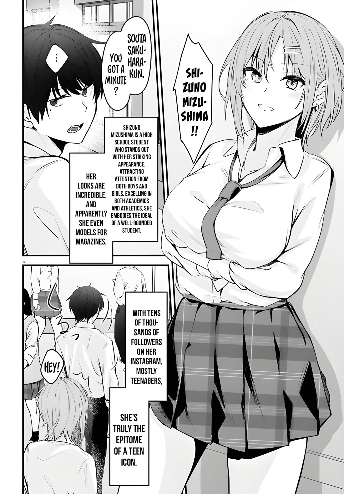 The Handsome Girl Who Stole My Girlfriend Seems to Be After Me Now chapter 1 page 15
