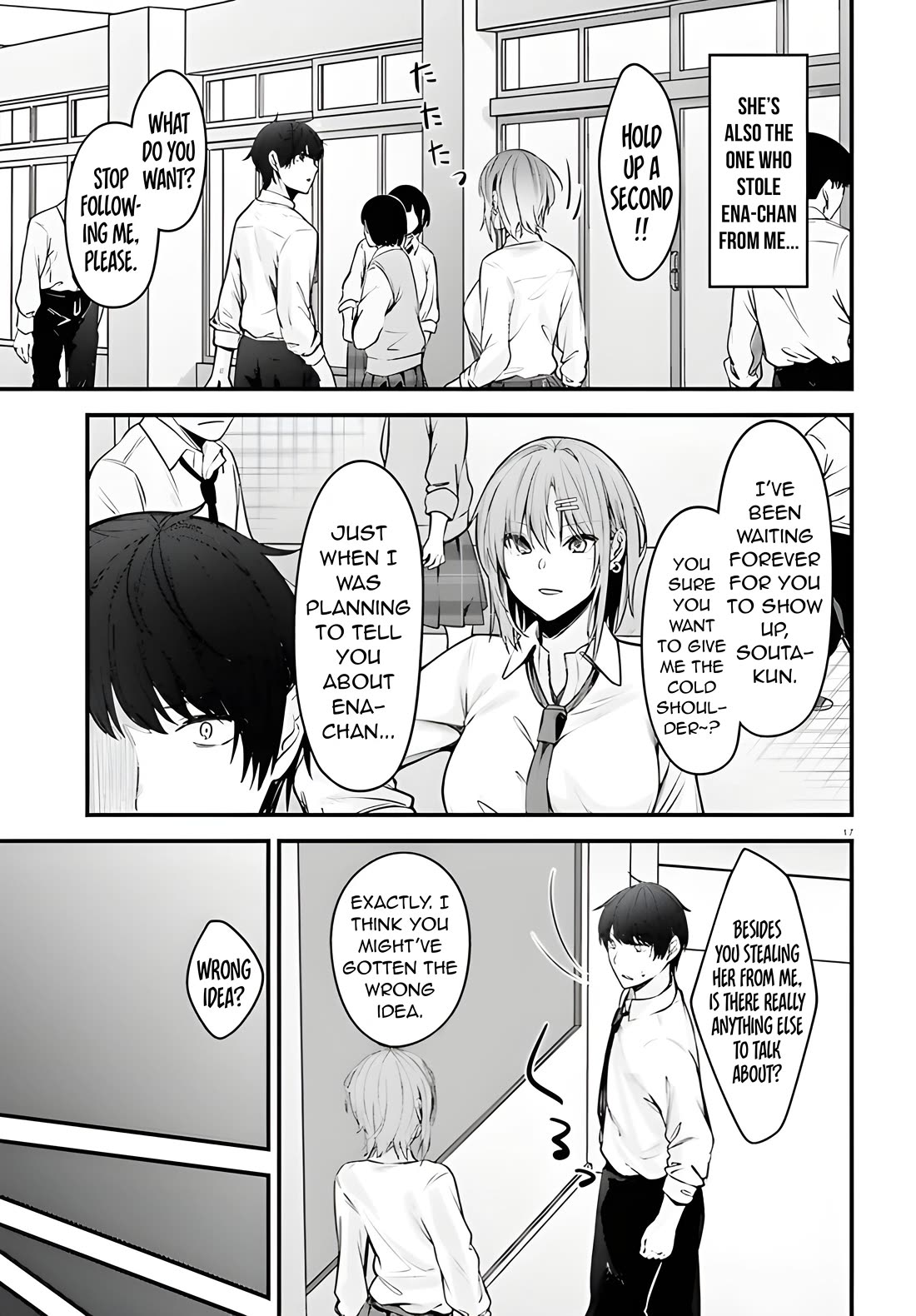 The Handsome Girl Who Stole My Girlfriend Seems to Be After Me Now chapter 1 page 16