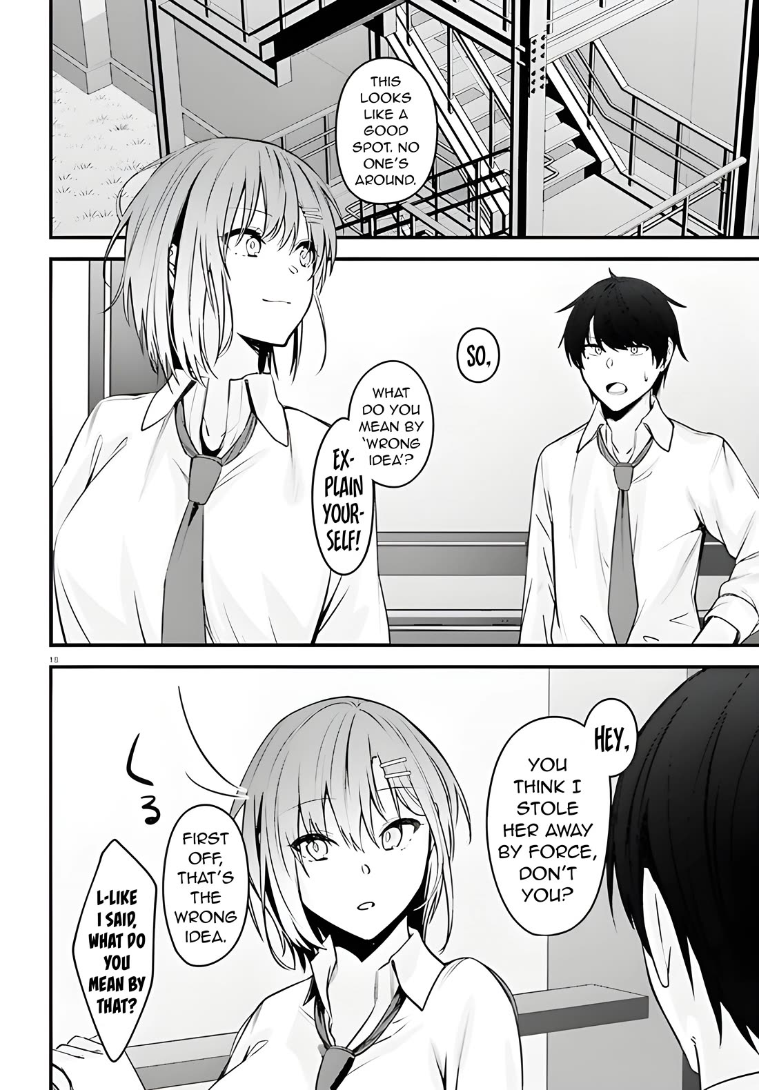 The Handsome Girl Who Stole My Girlfriend Seems to Be After Me Now chapter 1 page 17