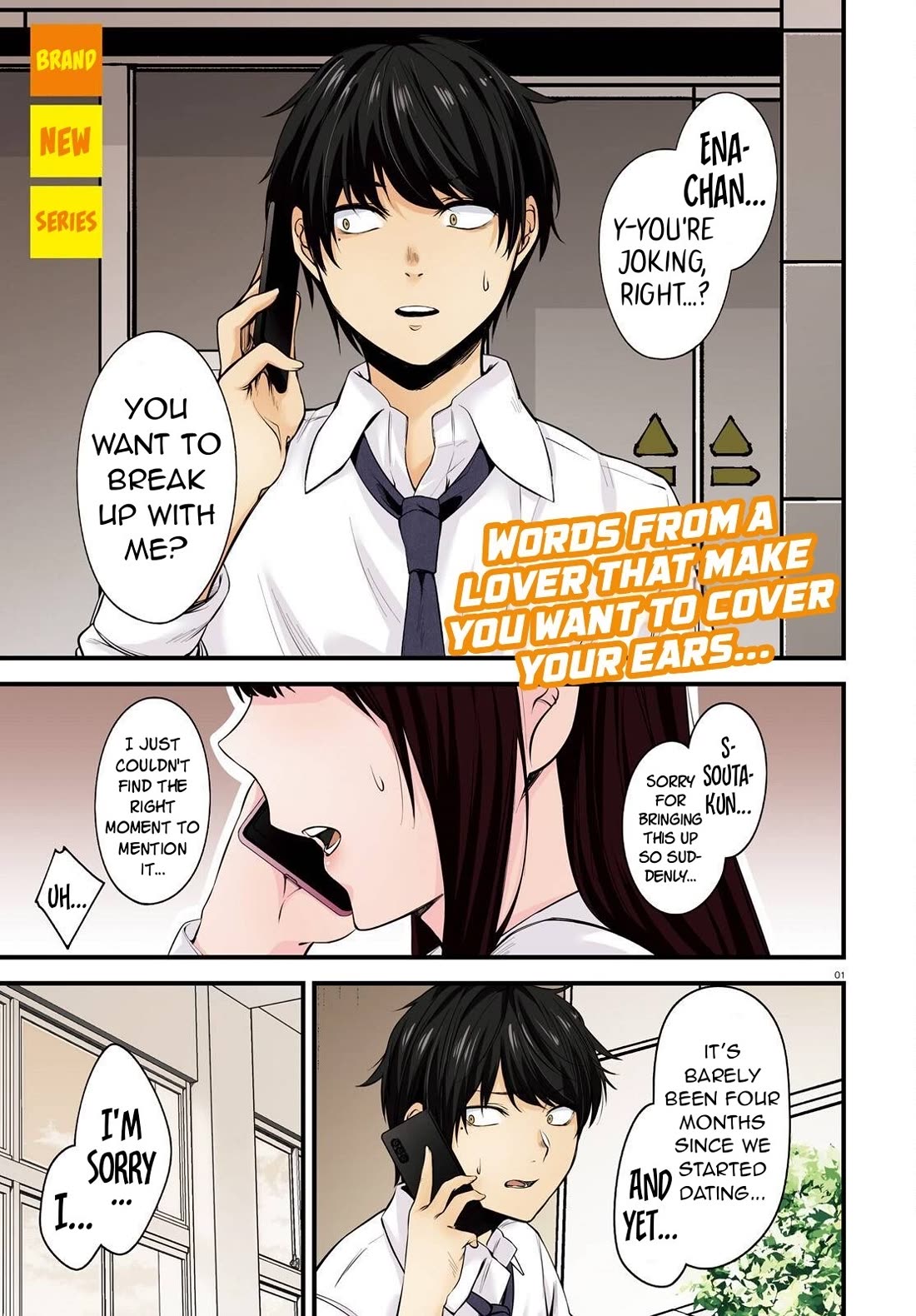 The Handsome Girl Who Stole My Girlfriend Seems to Be After Me Now chapter 1 page 2