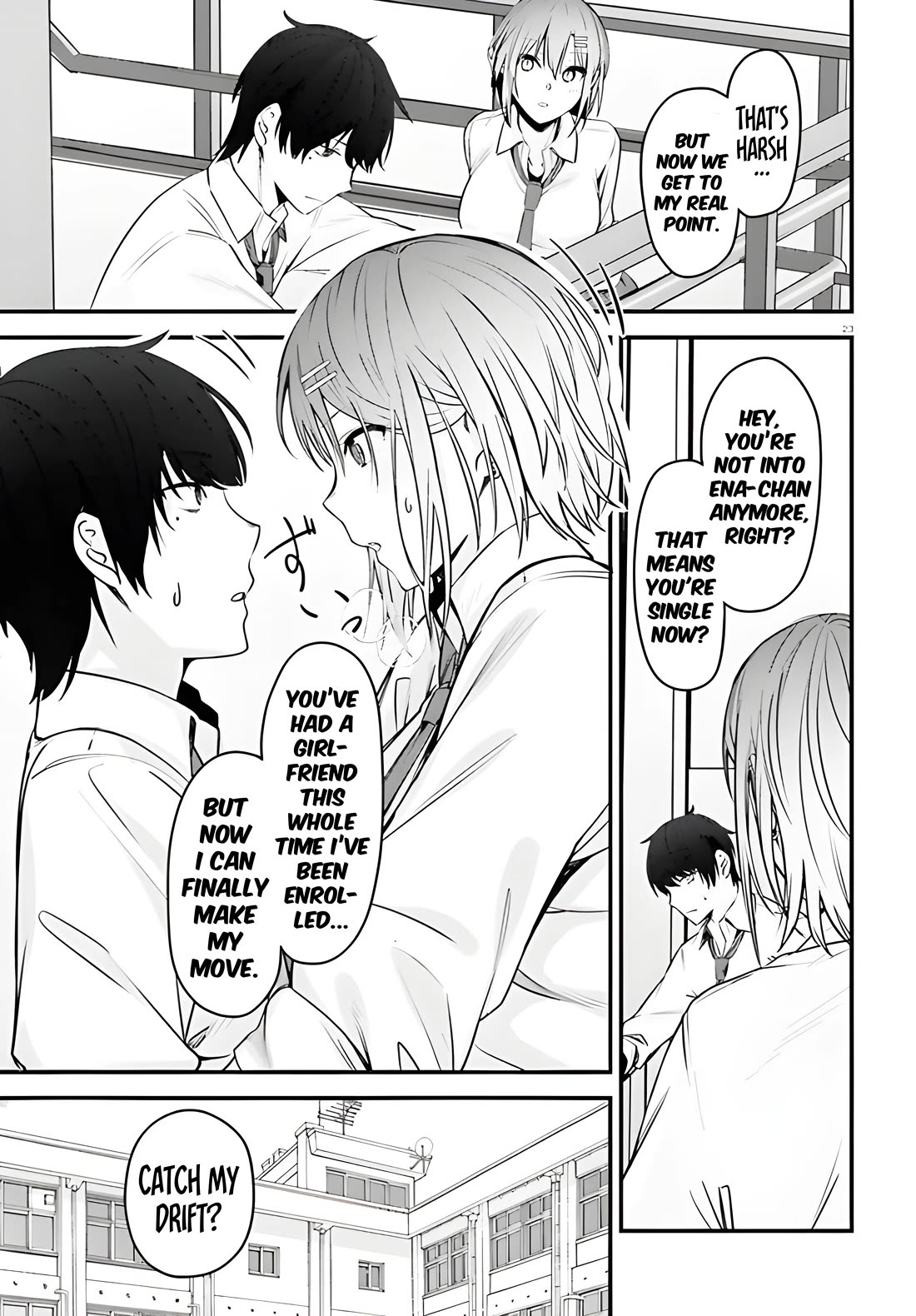 The Handsome Girl Who Stole My Girlfriend Seems to Be After Me Now chapter 1 page 22