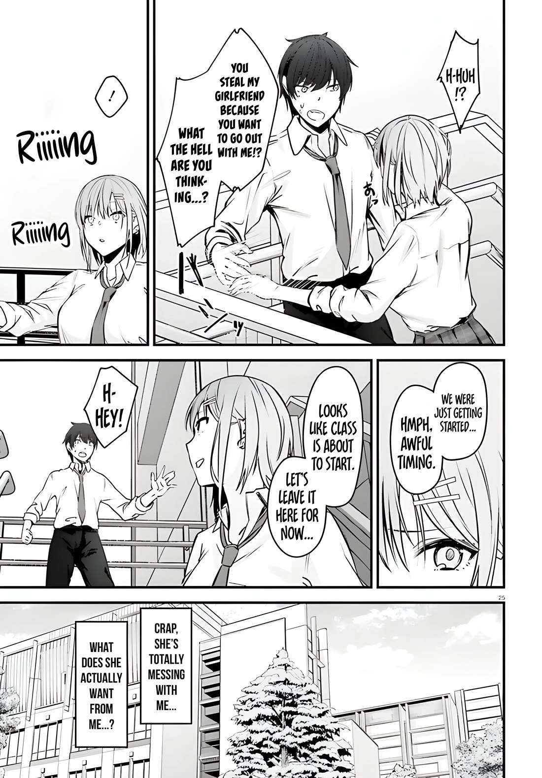 The Handsome Girl Who Stole My Girlfriend Seems to Be After Me Now chapter 1 page 24