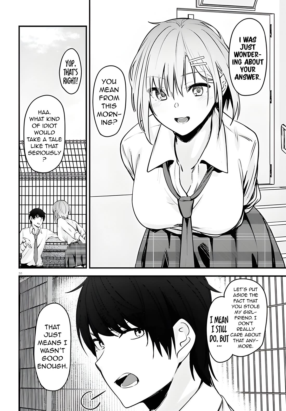 The Handsome Girl Who Stole My Girlfriend Seems to Be After Me Now chapter 1 page 29