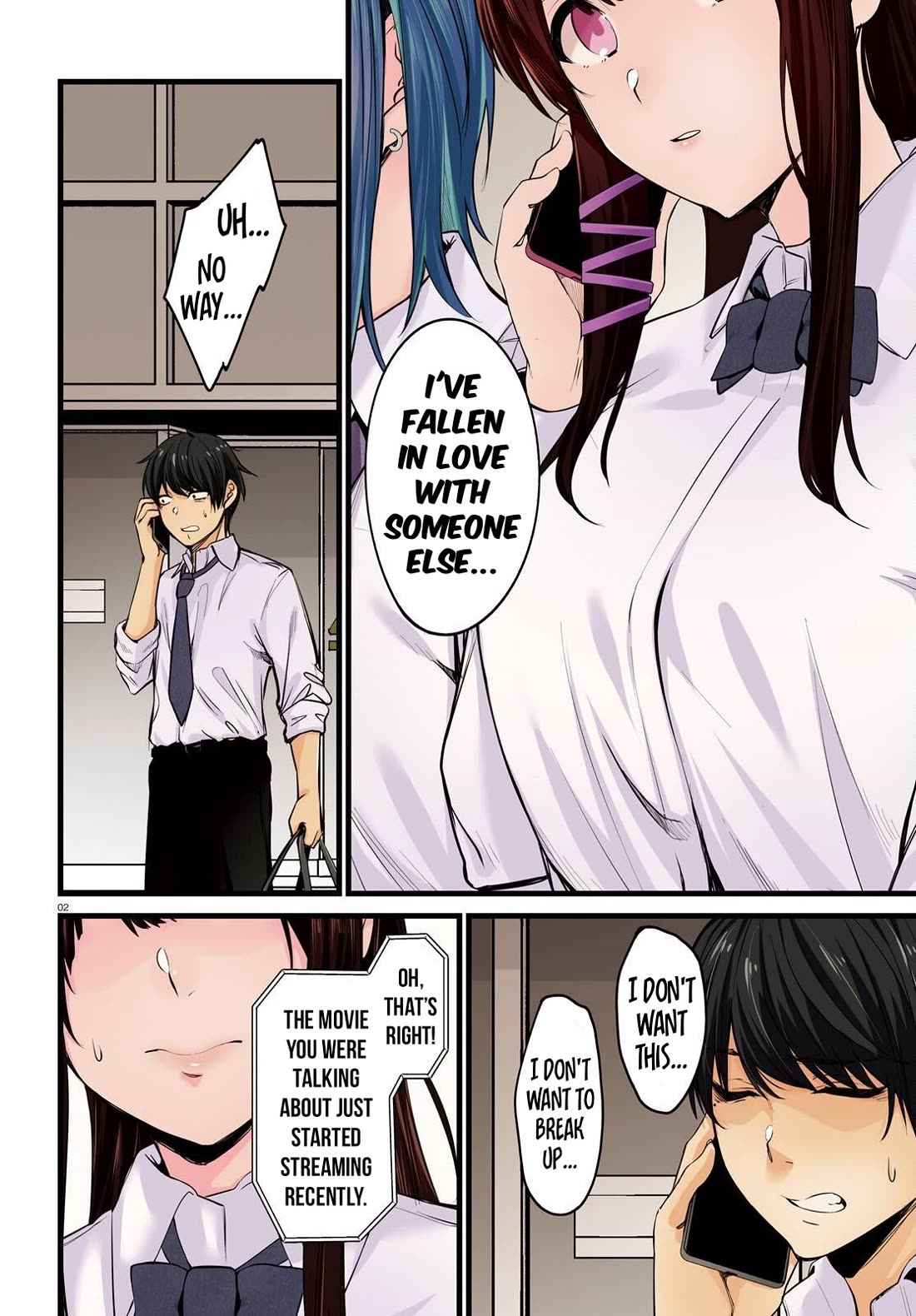 The Handsome Girl Who Stole My Girlfriend Seems to Be After Me Now chapter 1 page 3