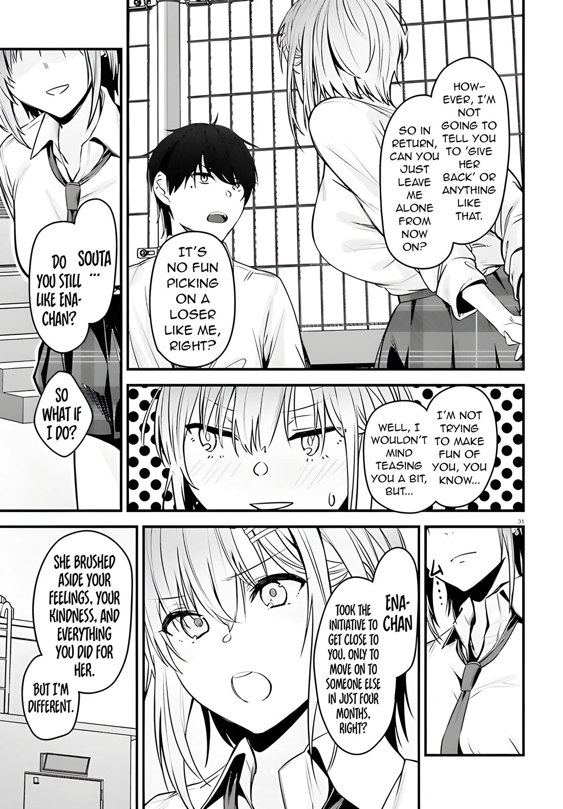 The Handsome Girl Who Stole My Girlfriend Seems to Be After Me Now chapter 1 page 30