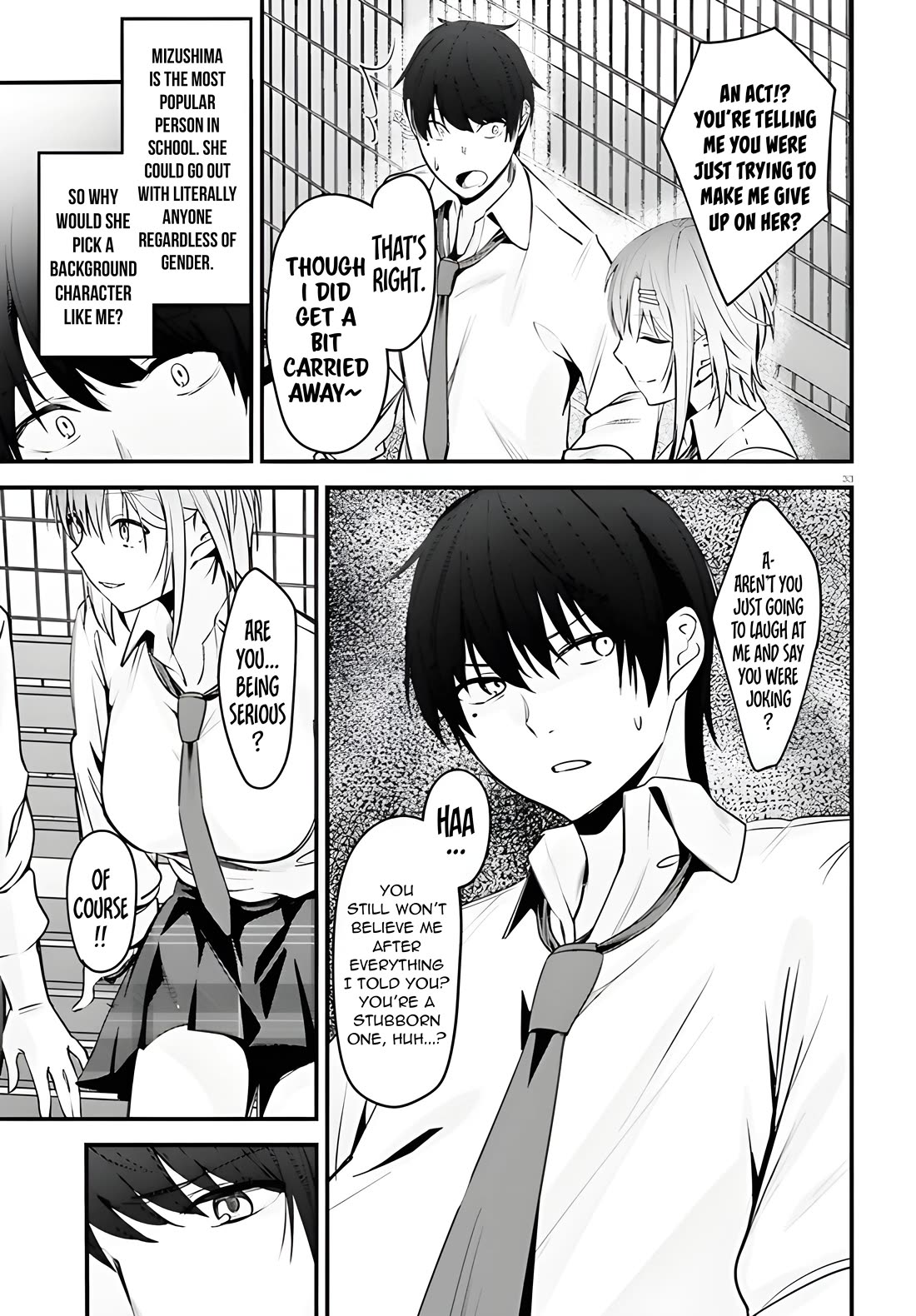 The Handsome Girl Who Stole My Girlfriend Seems to Be After Me Now chapter 1 page 32