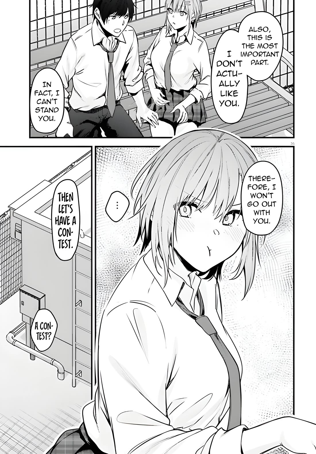 The Handsome Girl Who Stole My Girlfriend Seems to Be After Me Now chapter 1 page 34