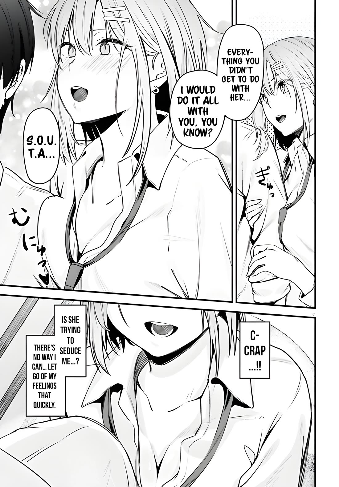 The Handsome Girl Who Stole My Girlfriend Seems to Be After Me Now chapter 1 page 40