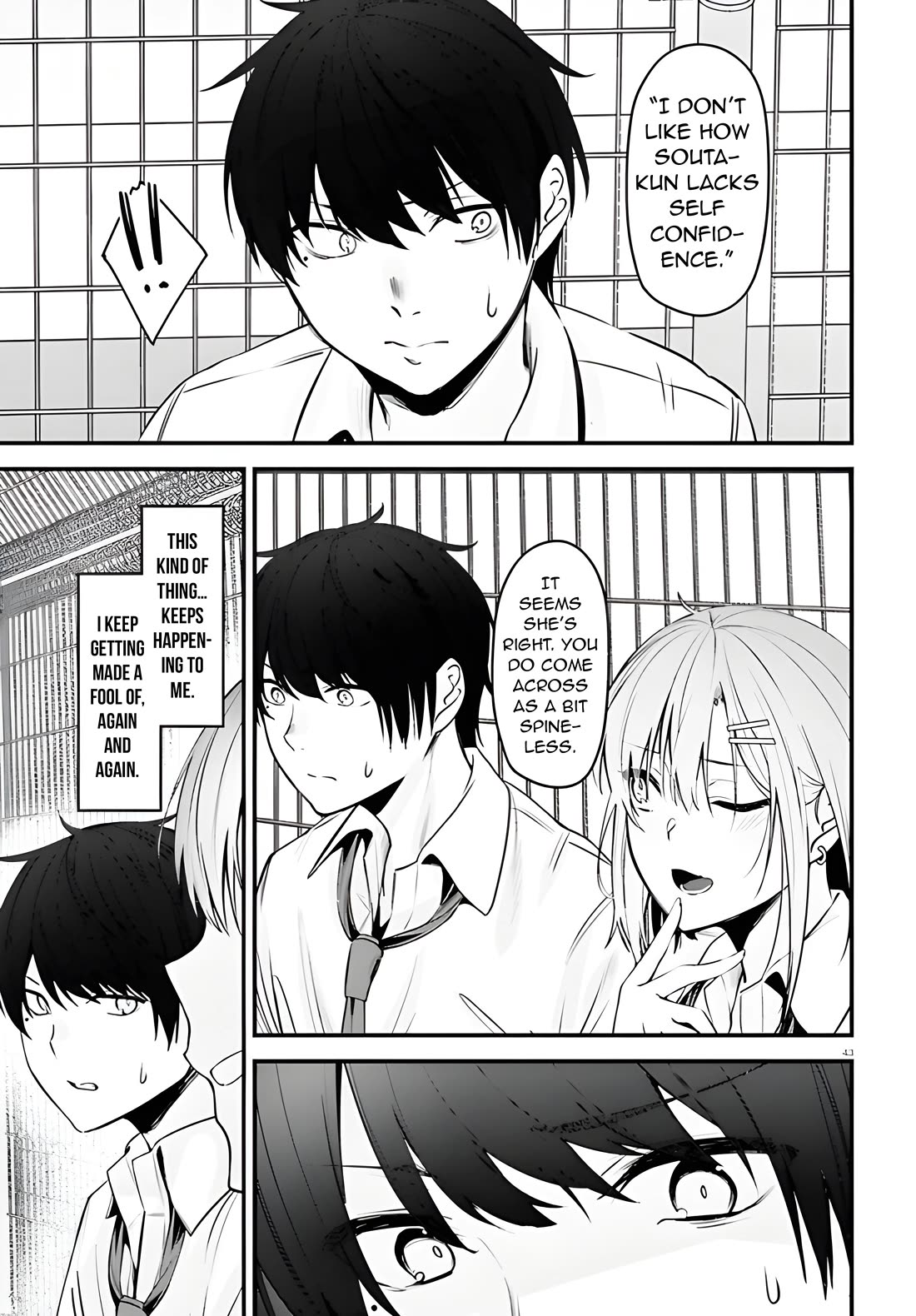 The Handsome Girl Who Stole My Girlfriend Seems to Be After Me Now chapter 1 page 42