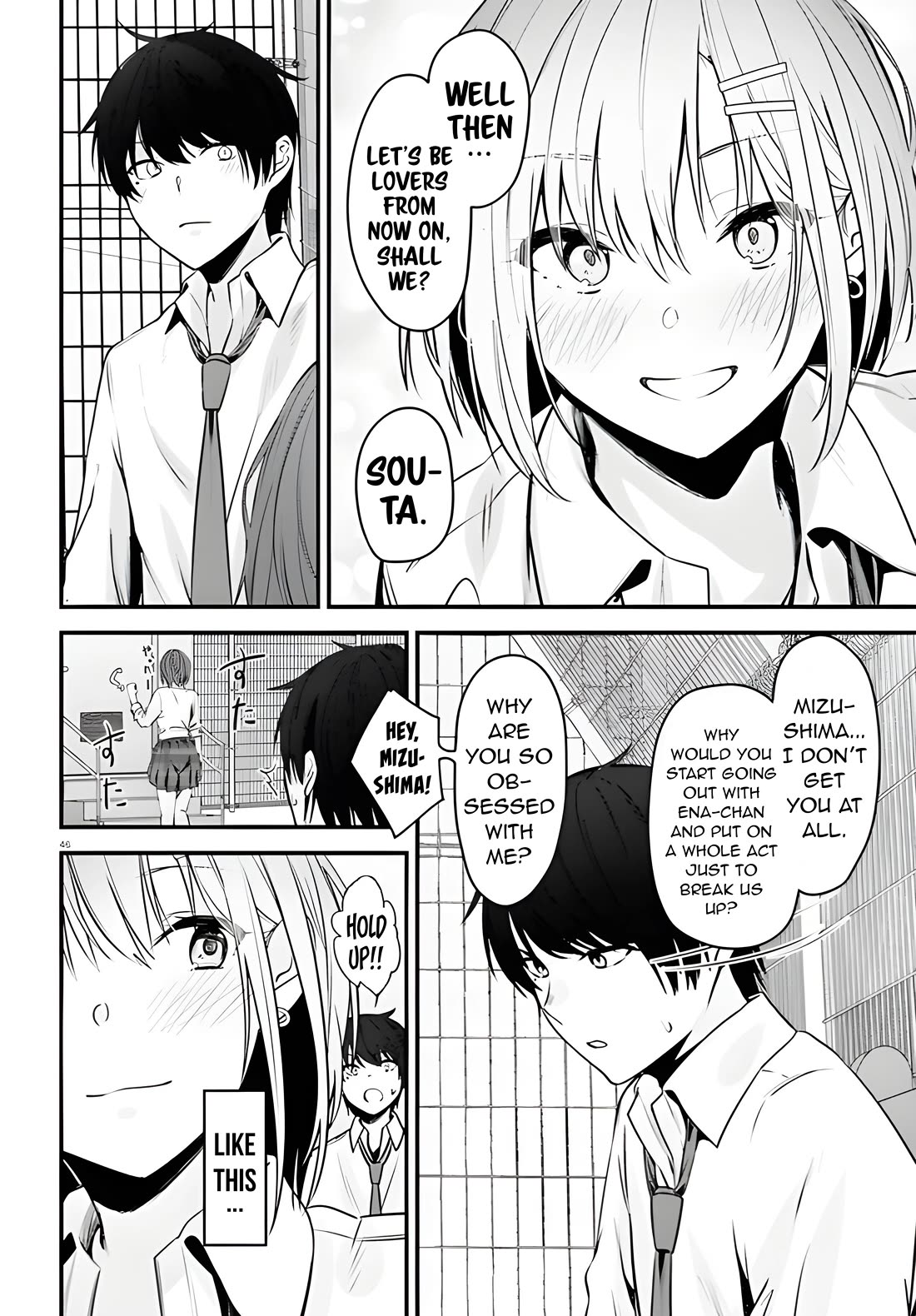 The Handsome Girl Who Stole My Girlfriend Seems to Be After Me Now chapter 1 page 45
