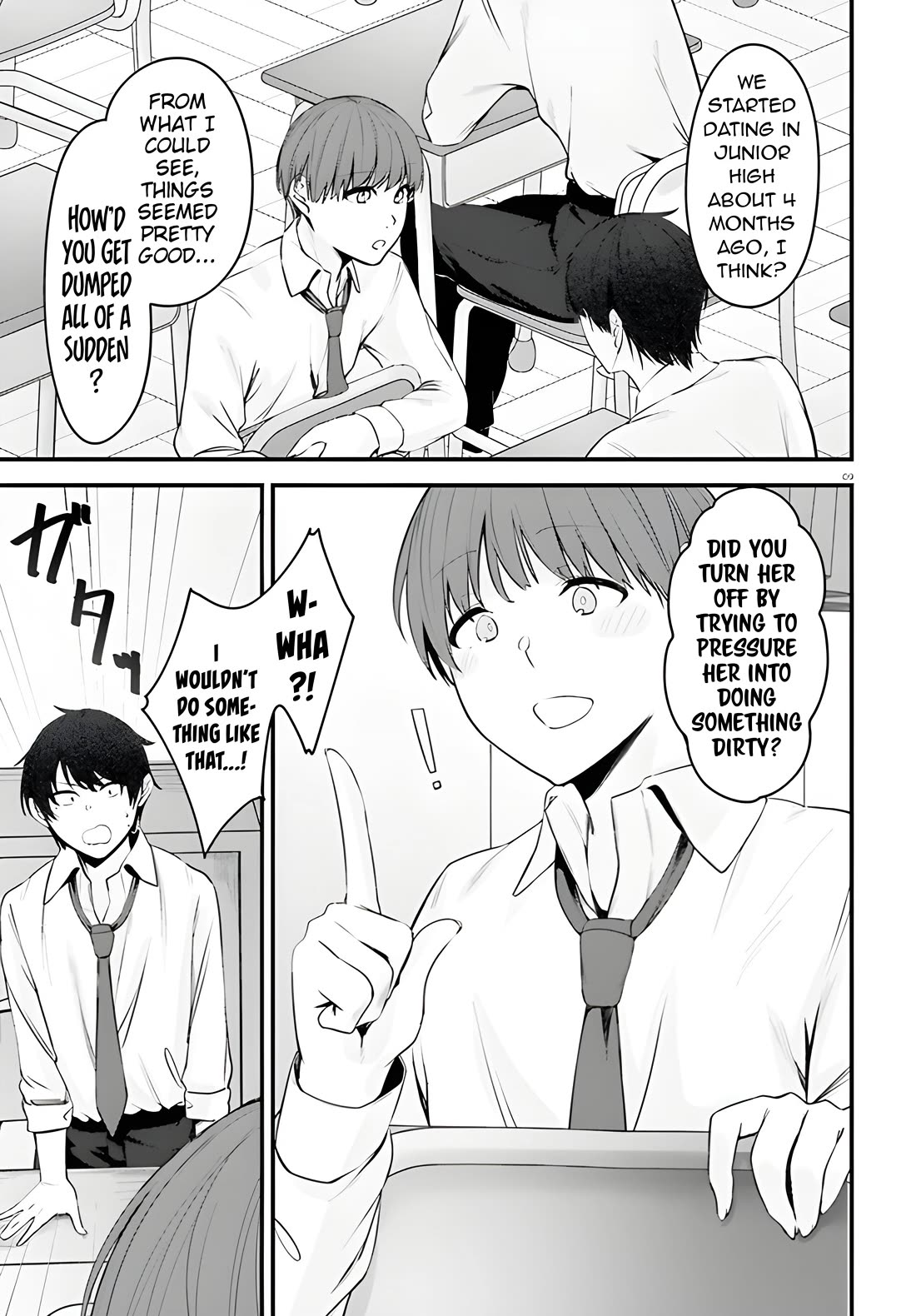 The Handsome Girl Who Stole My Girlfriend Seems to Be After Me Now chapter 1 page 8