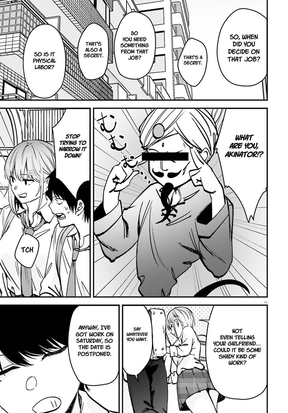 The Handsome Girl Who Stole My Girlfriend Seems to Be After Me Now chapter 10 page 12