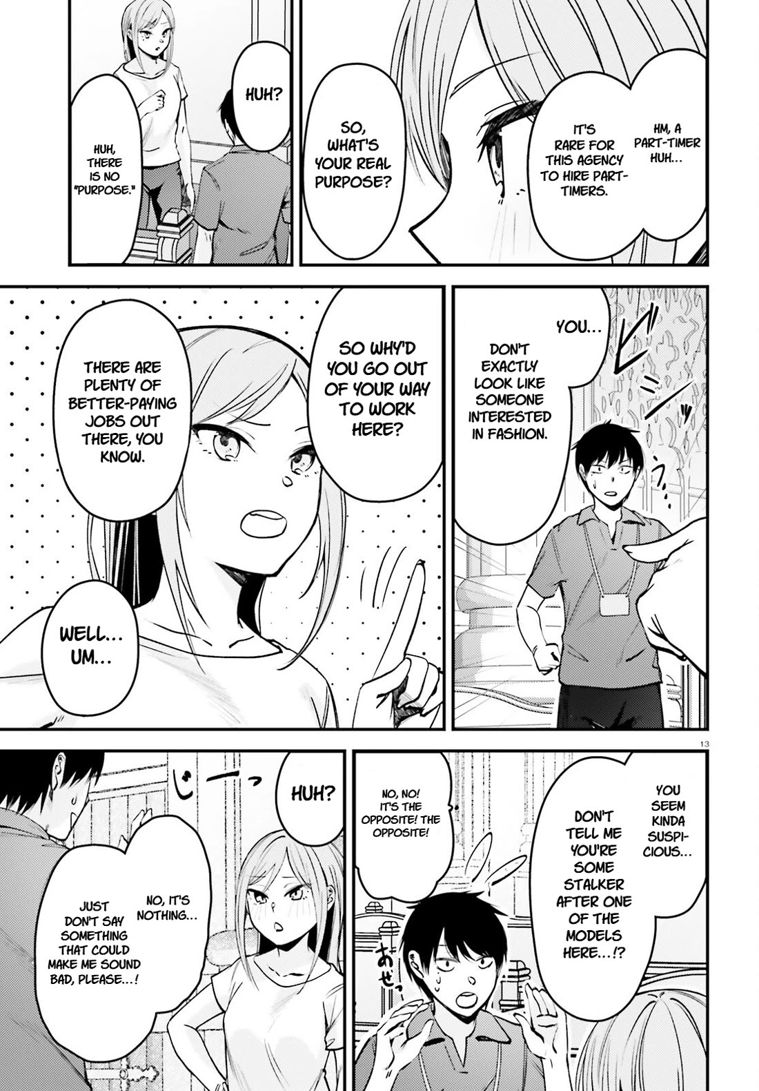 The Handsome Girl Who Stole My Girlfriend Seems to Be After Me Now chapter 11 page 14