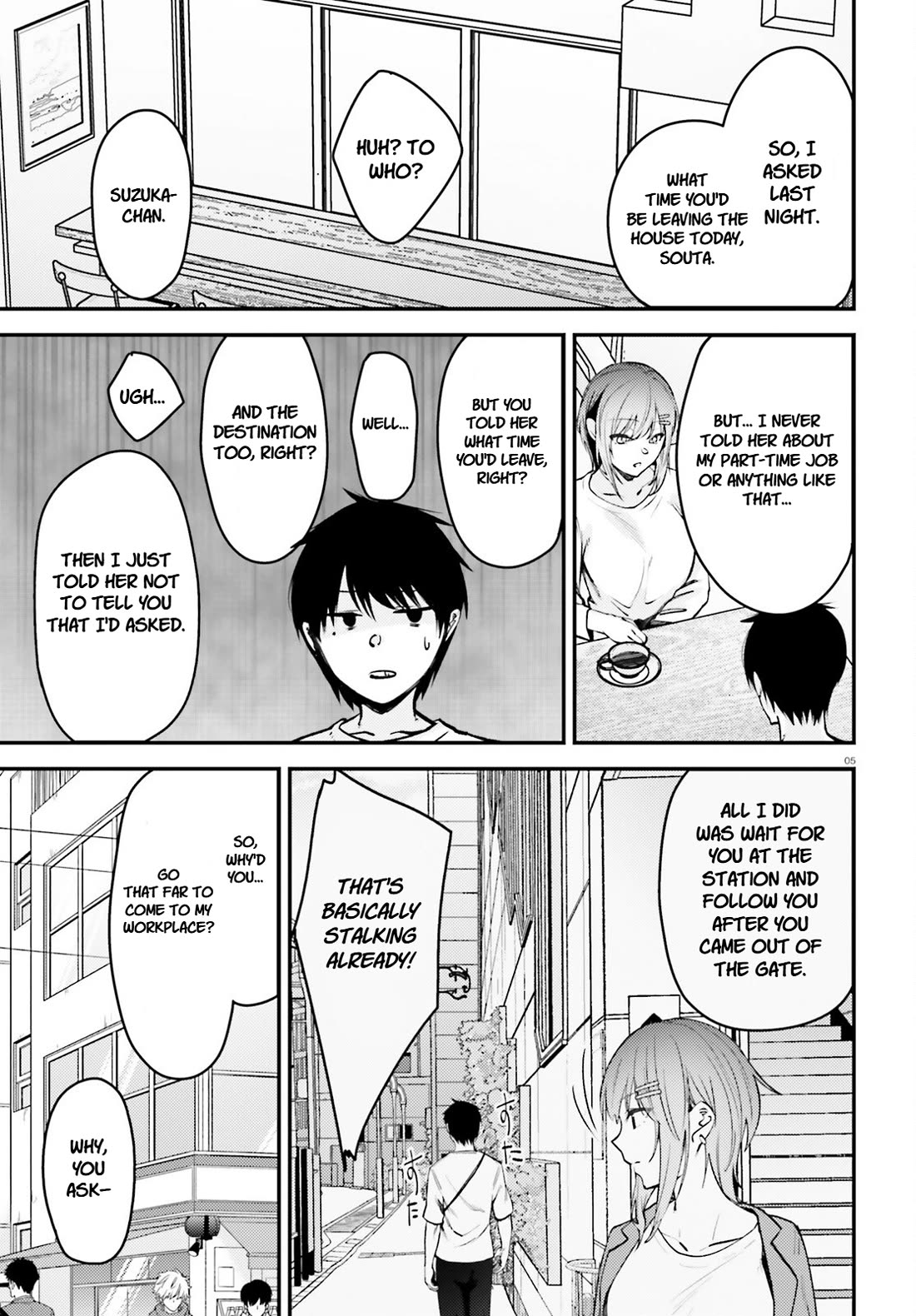 The Handsome Girl Who Stole My Girlfriend Seems to Be After Me Now chapter 11 page 6