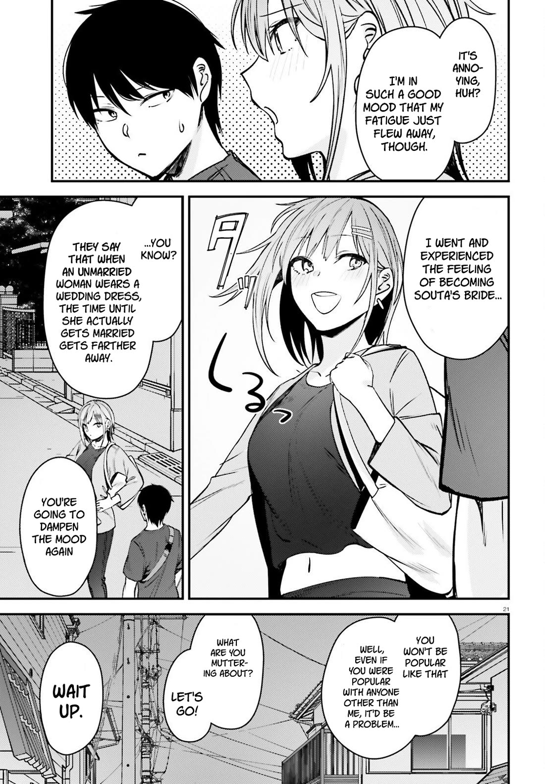 The Handsome Girl Who Stole My Girlfriend Seems to Be After Me Now chapter 12 page 21