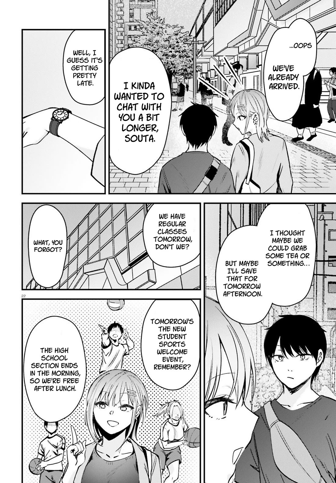 The Handsome Girl Who Stole My Girlfriend Seems to Be After Me Now chapter 12 page 22