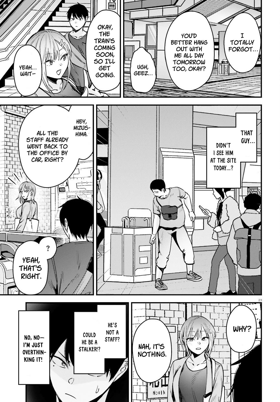 The Handsome Girl Who Stole My Girlfriend Seems to Be After Me Now chapter 12 page 23