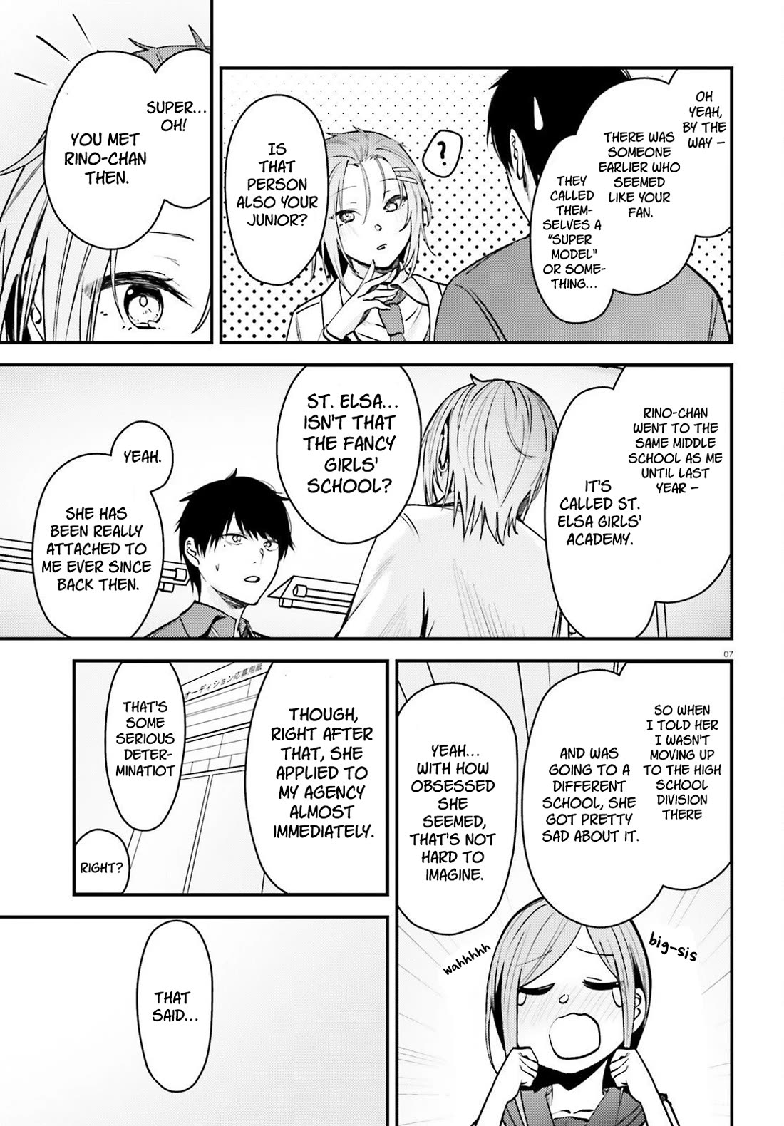 The Handsome Girl Who Stole My Girlfriend Seems to Be After Me Now chapter 12 page 8