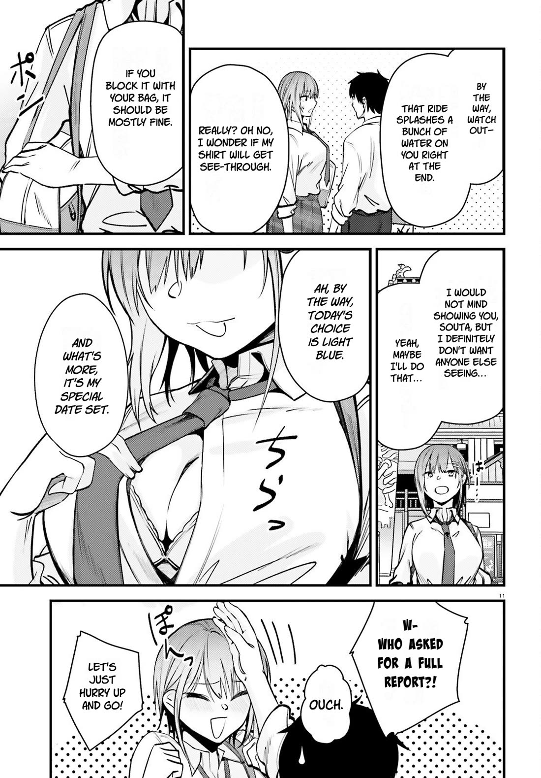 The Handsome Girl Who Stole My Girlfriend Seems to Be After Me Now chapter 14 page 11