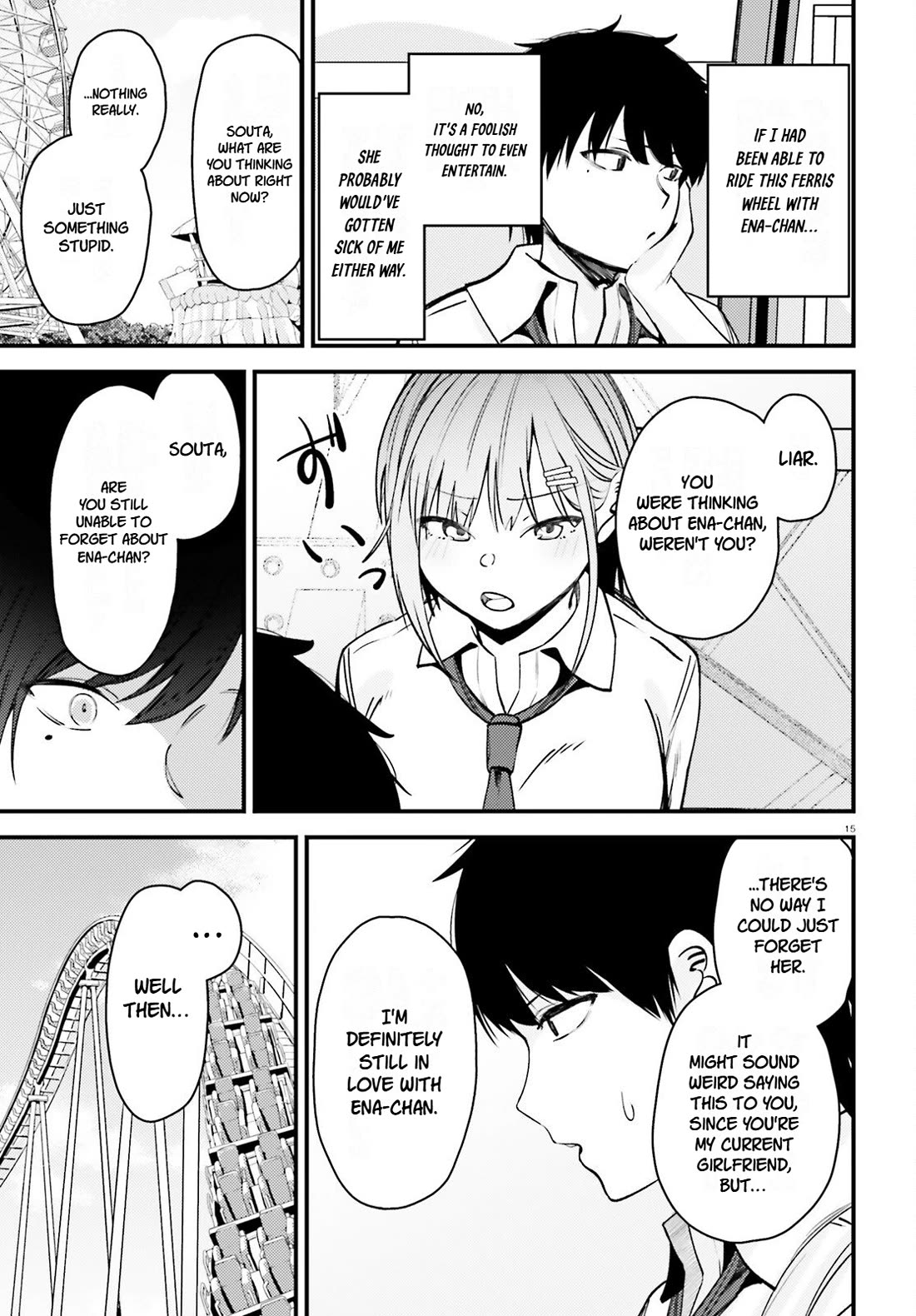 The Handsome Girl Who Stole My Girlfriend Seems to Be After Me Now chapter 14 page 15